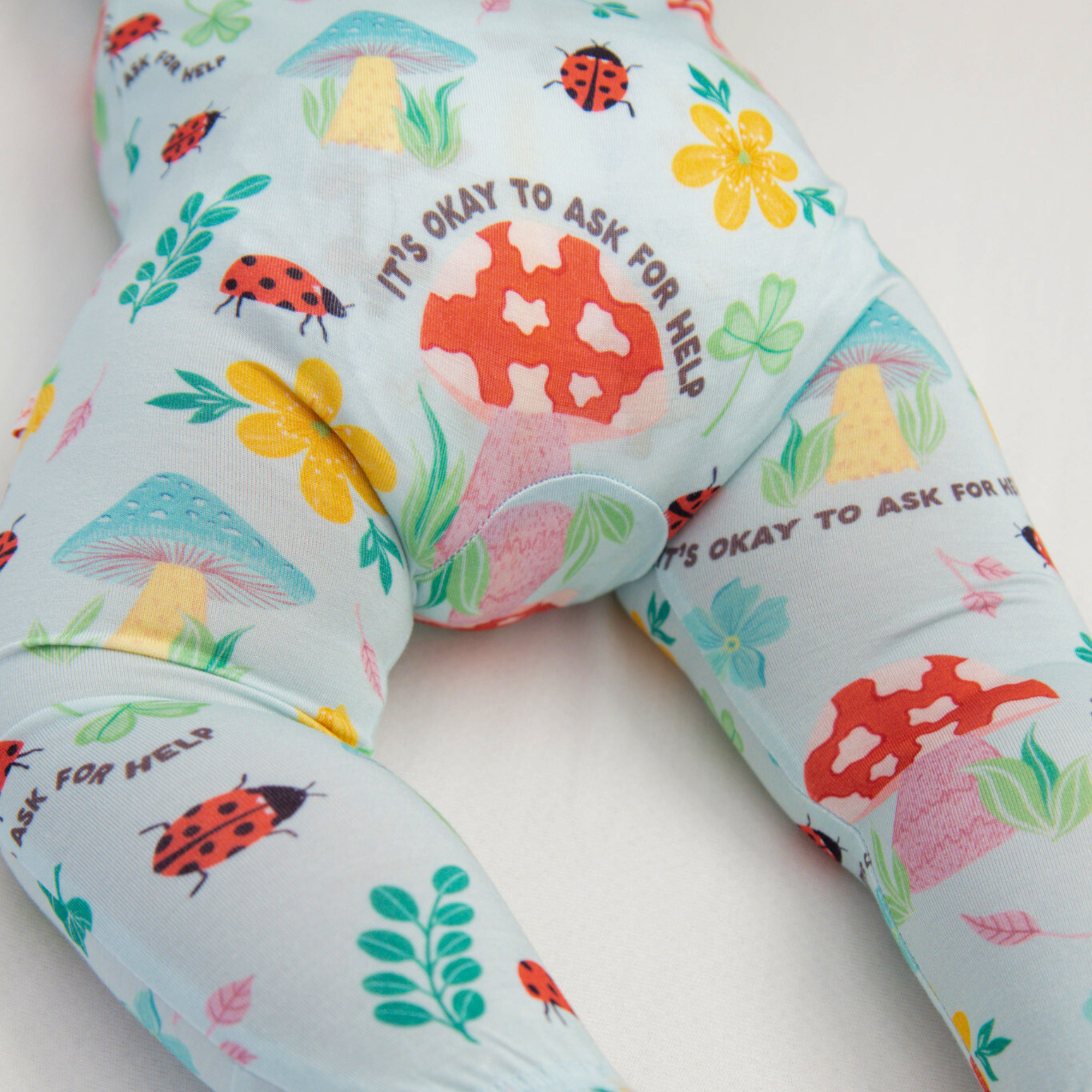 The Second-skin Footie | Magic Mushroom | "it's Okay To Ask For Help"