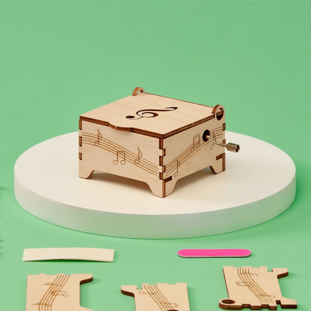 Music Box Diy Kit, Educational Stem Toy
