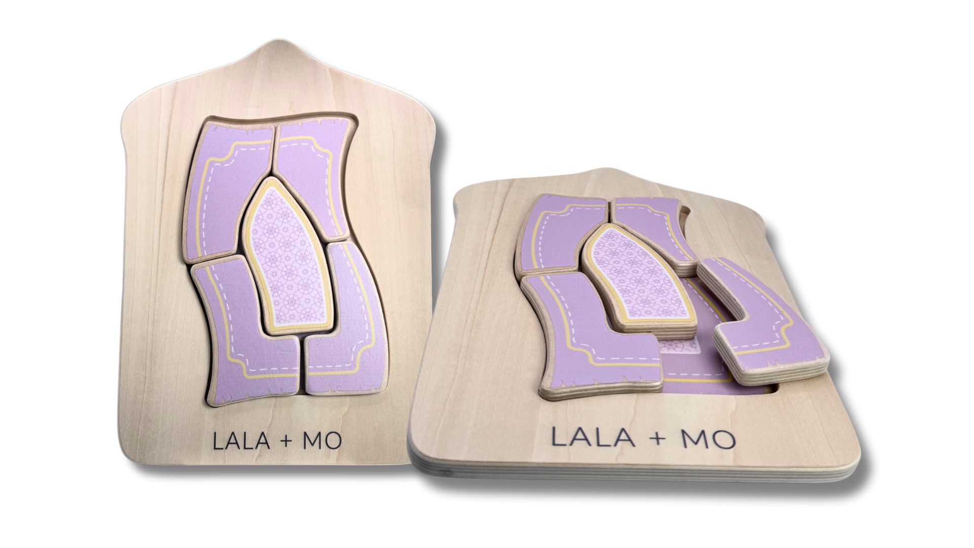 Chunky Islamic Block Puzzles (set Of Four)