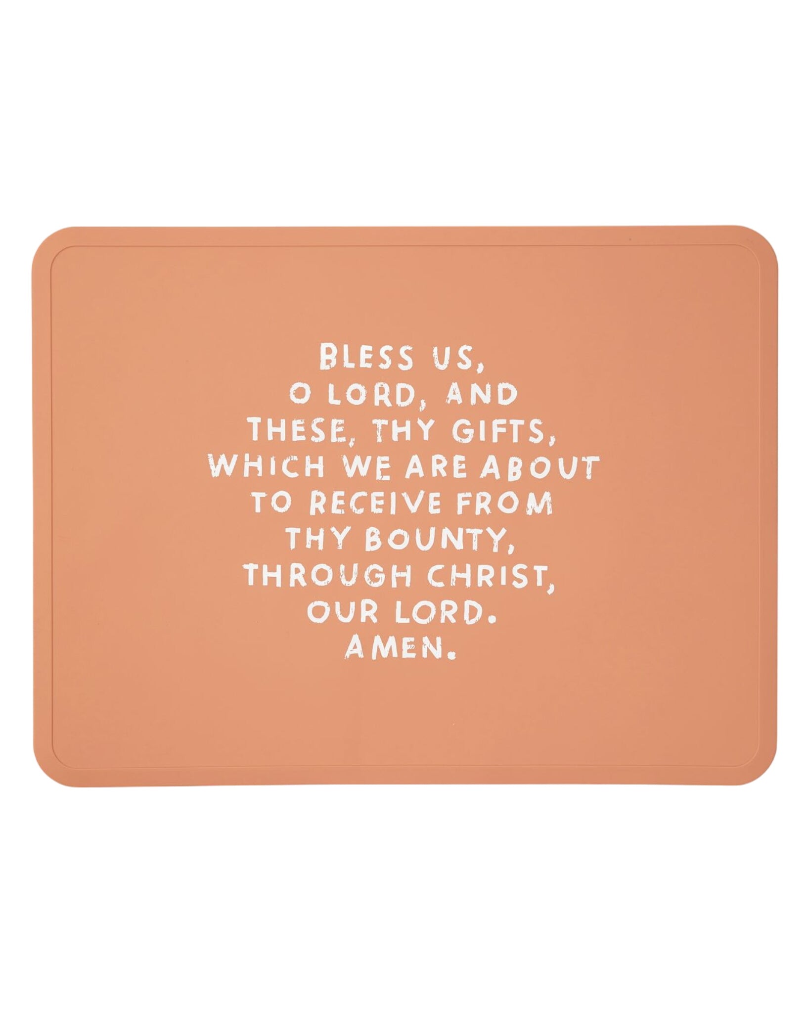 Meal Blessing Silicone Placemat