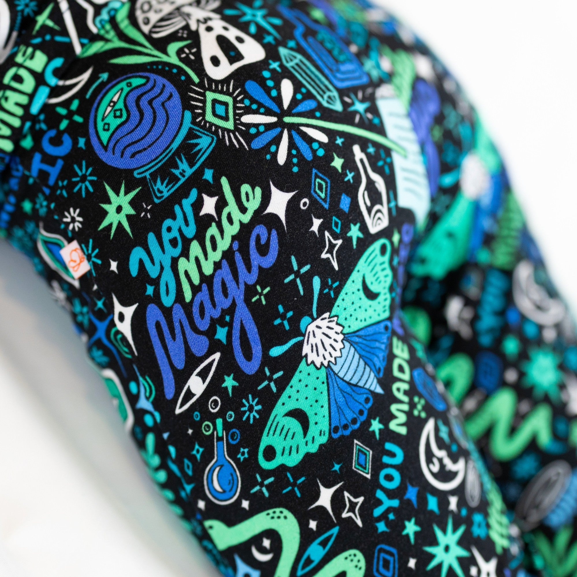 The Second-skin 2-piece Long Sleeve Pajama | Mystic Mama (blue)