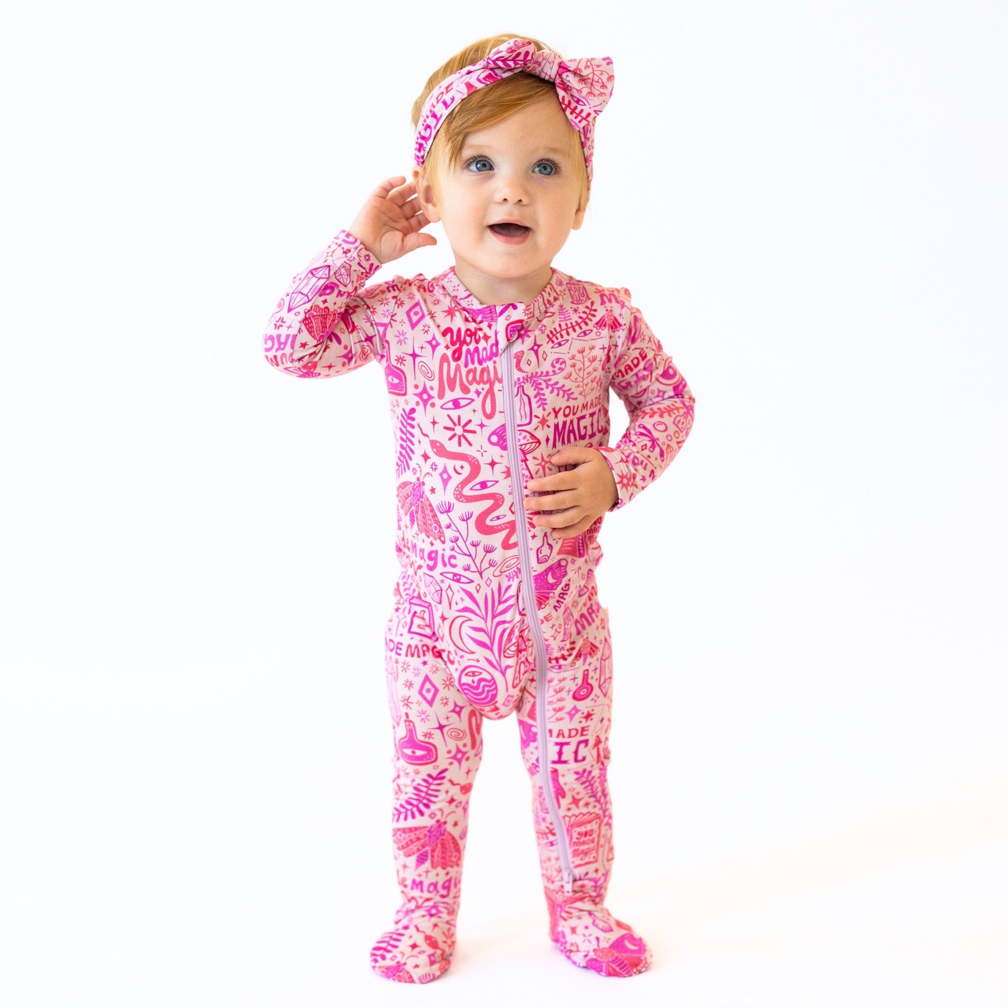 The Second-skin Footie | Mystic Mama (pink)