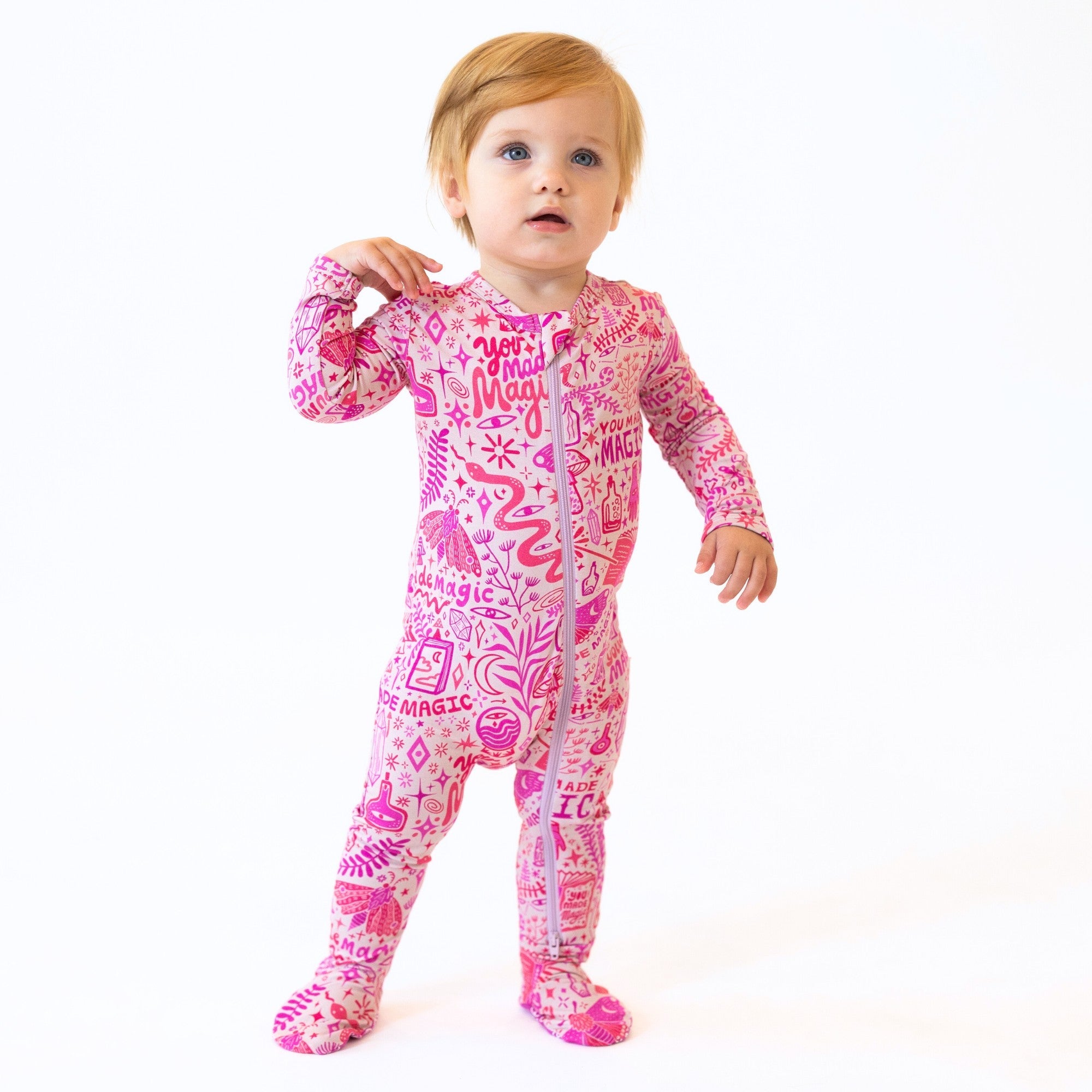 The Second-skin Footie | Mystic Mama (pink)