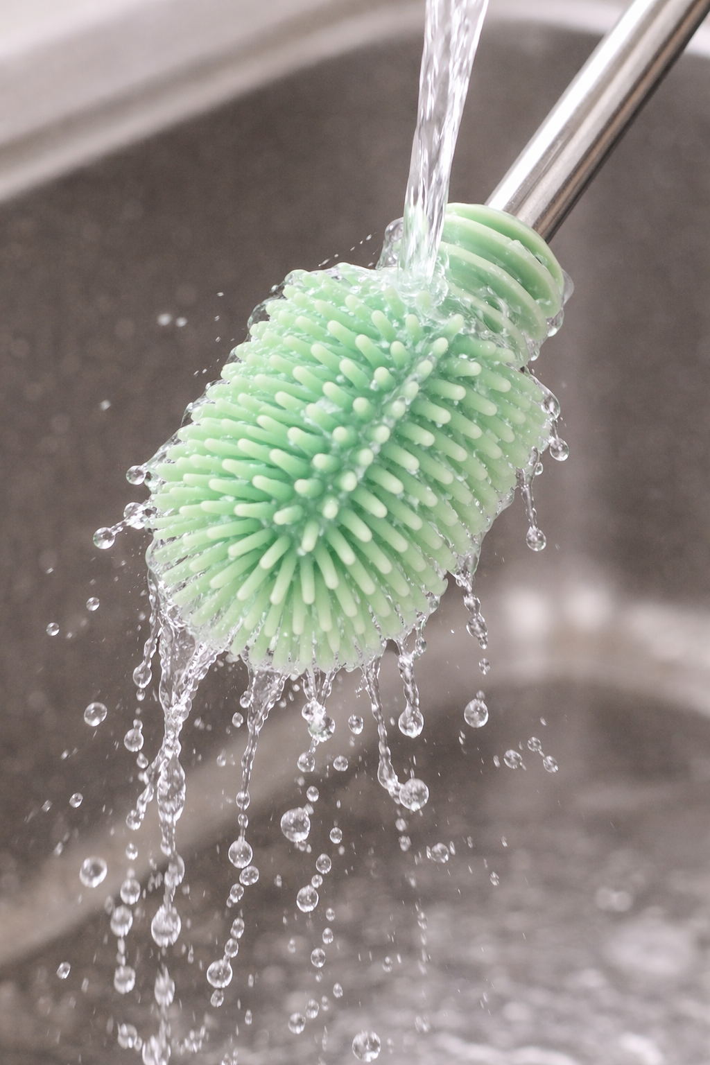 Haakaa Double-ended Silicone Brush 1 Pk