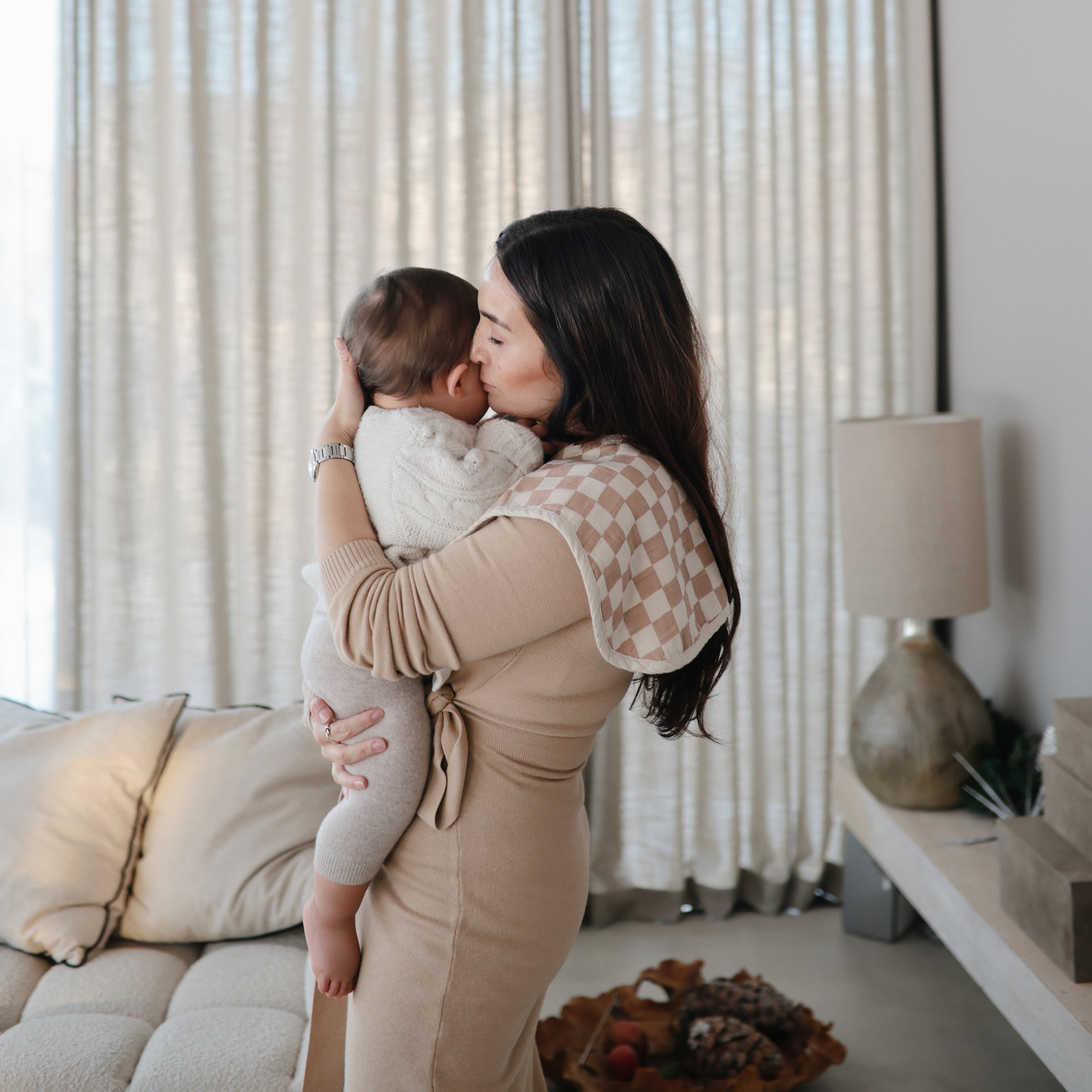 Organic Cotton Muslin Burp Cloth 2-pack