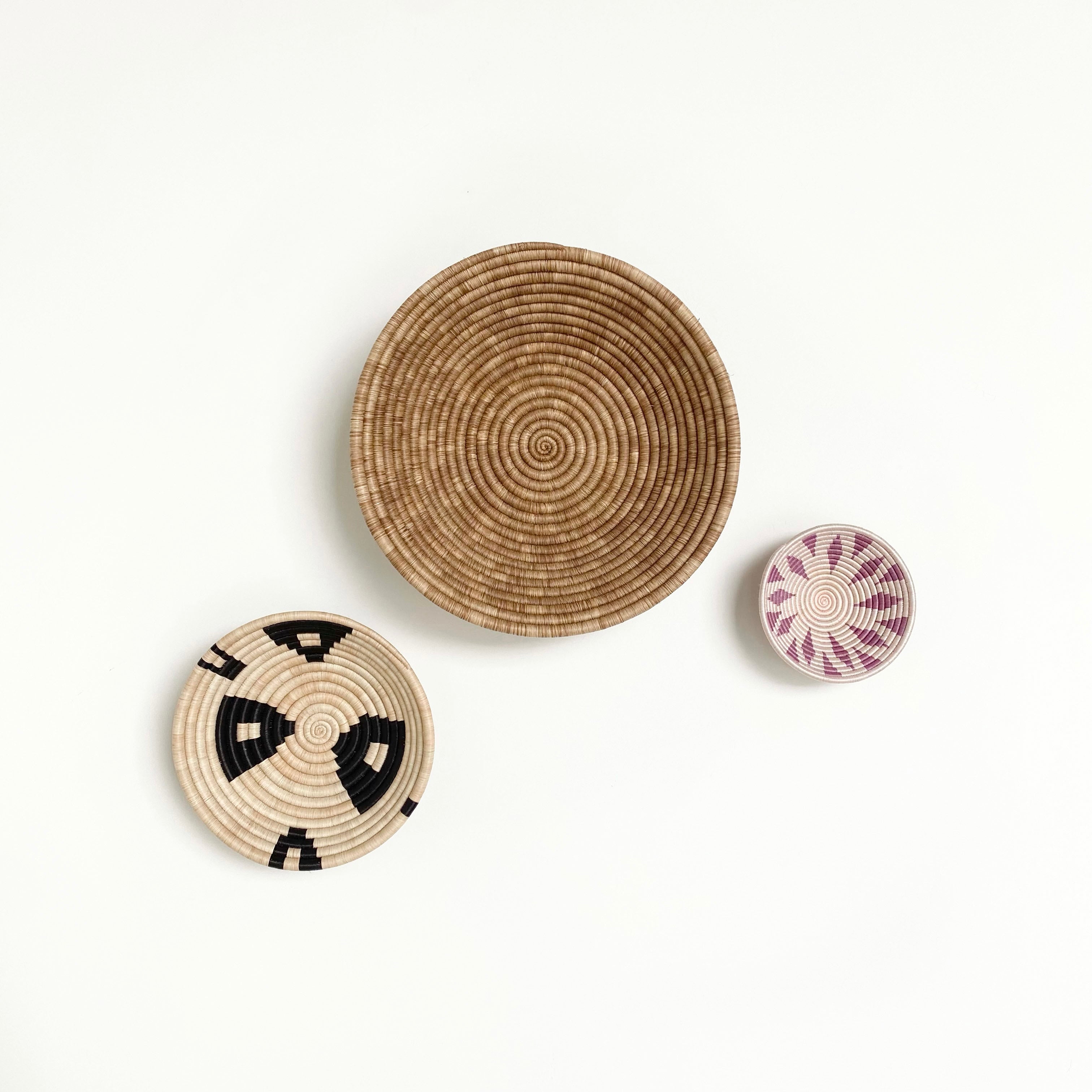 Natural Wall Plate<br>large