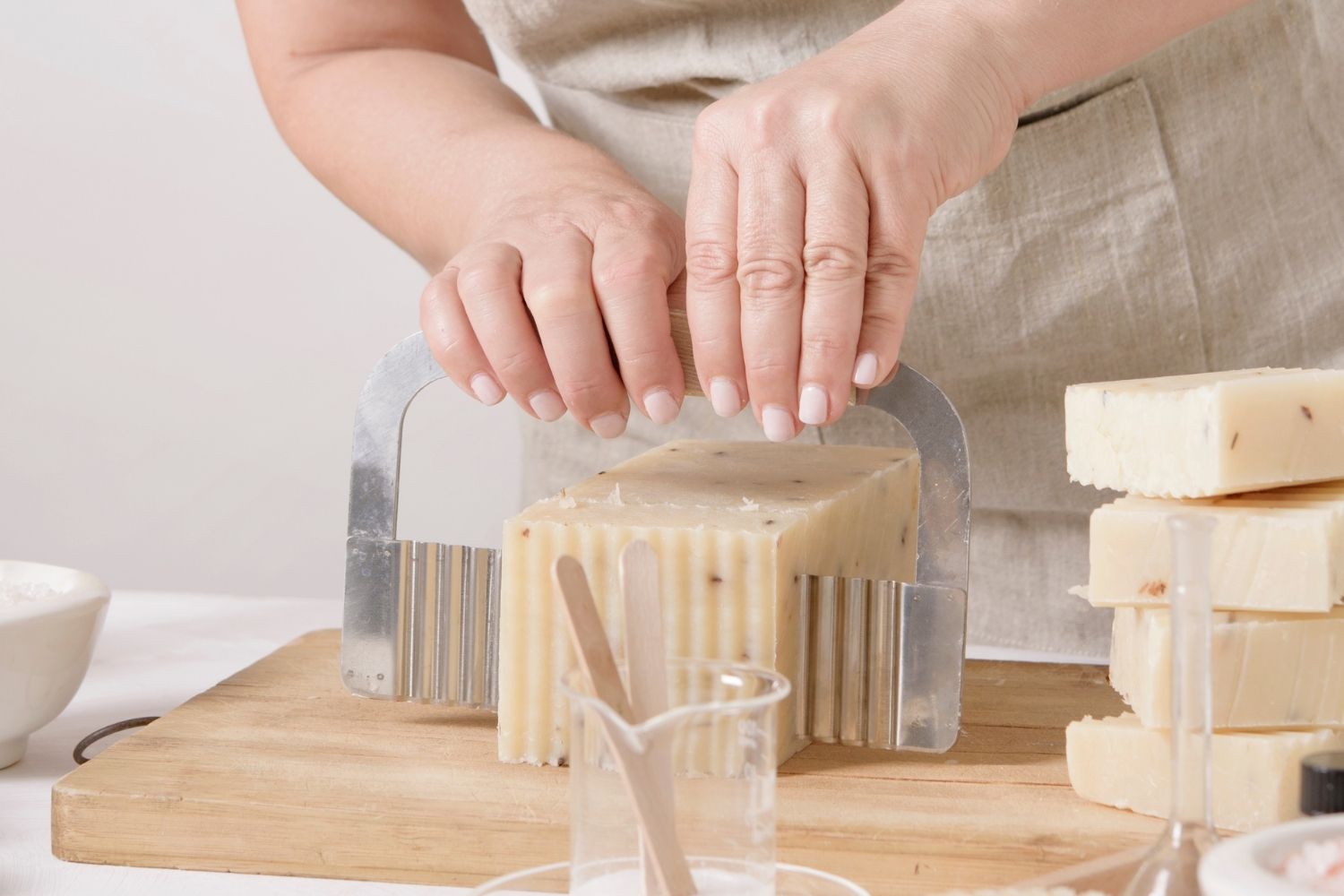 Set Of 6 Handmade Cold Process ,natural Soap Bars In Gift Set Box