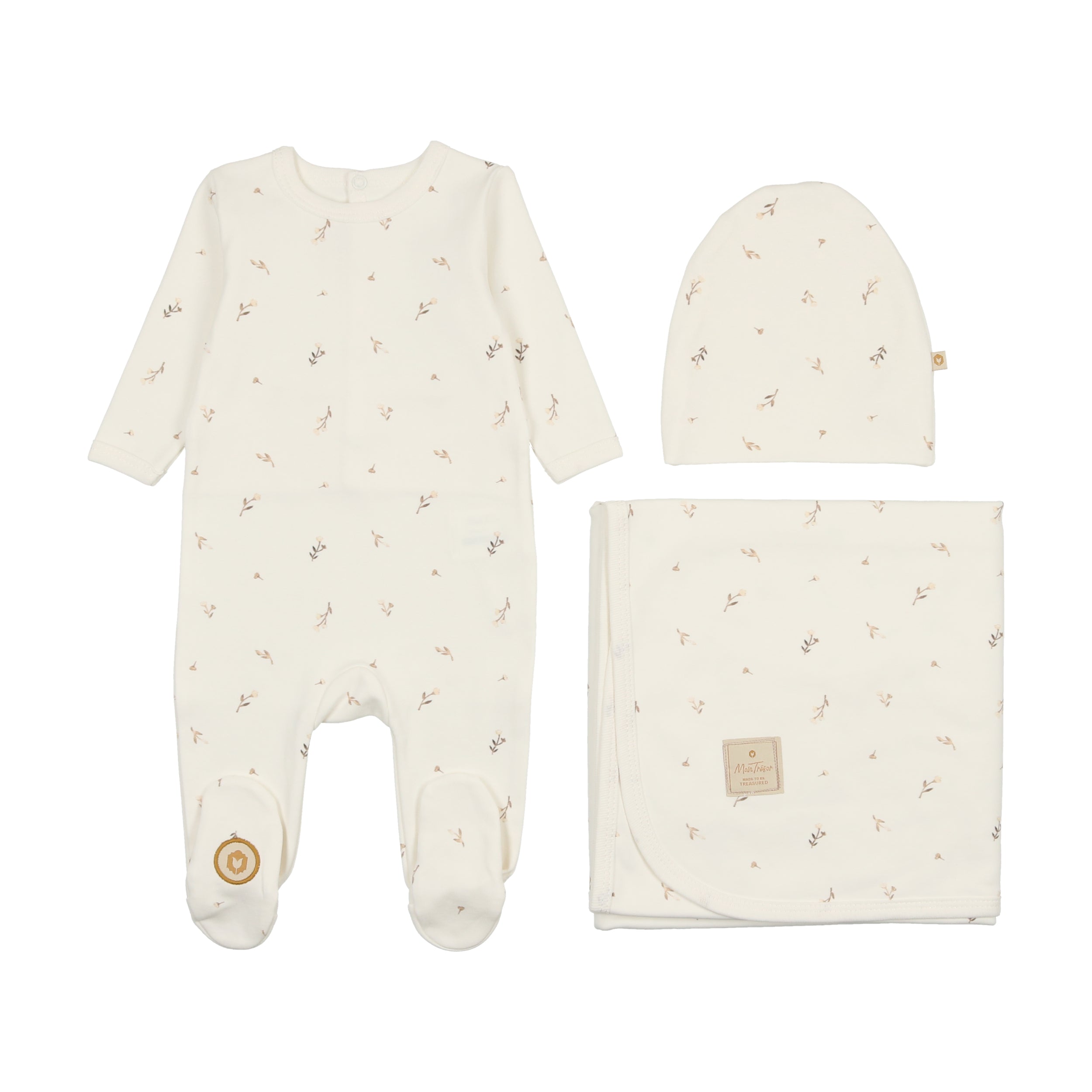 Nature's Print Layette Set