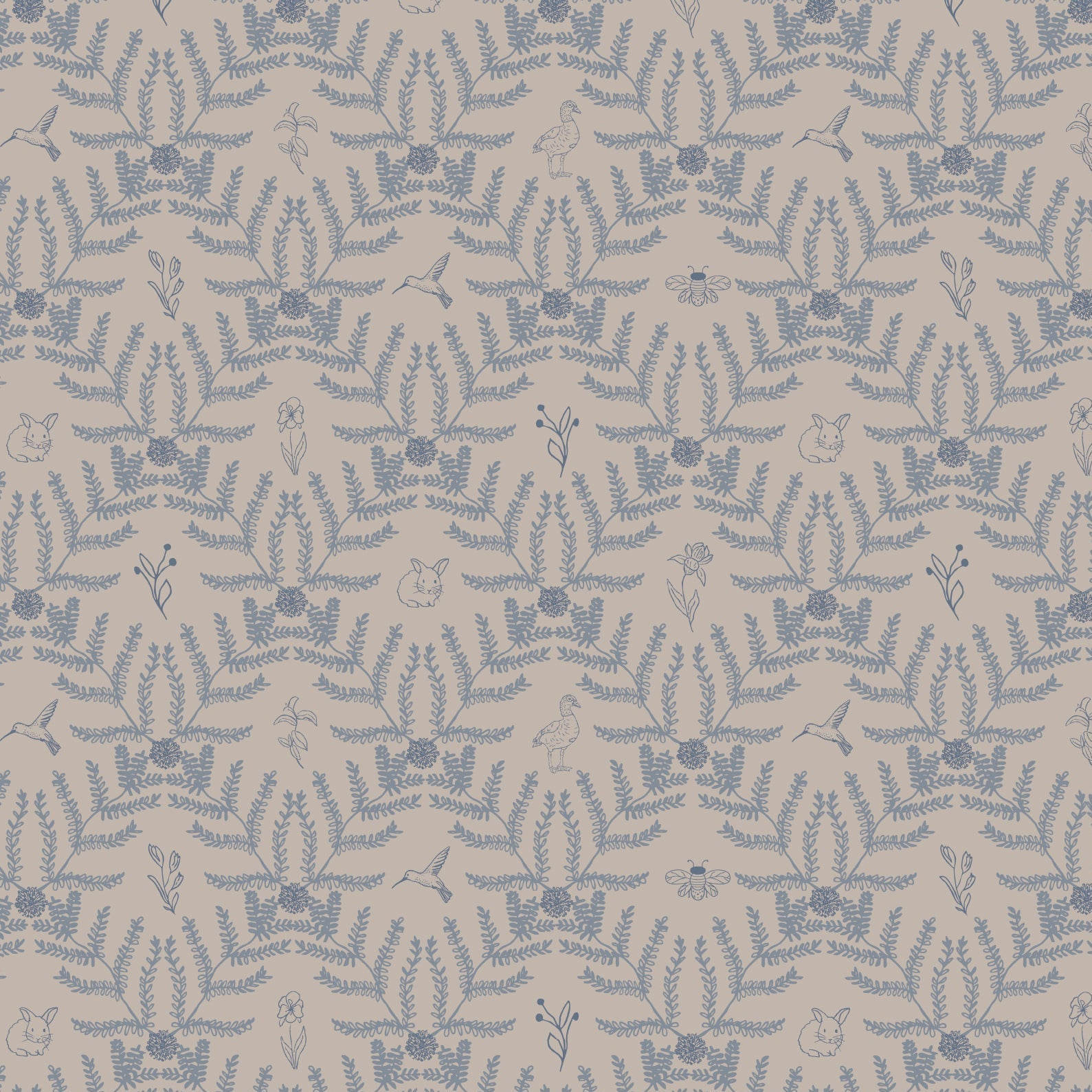 Navie Wallpaper By Hannah Langford Design