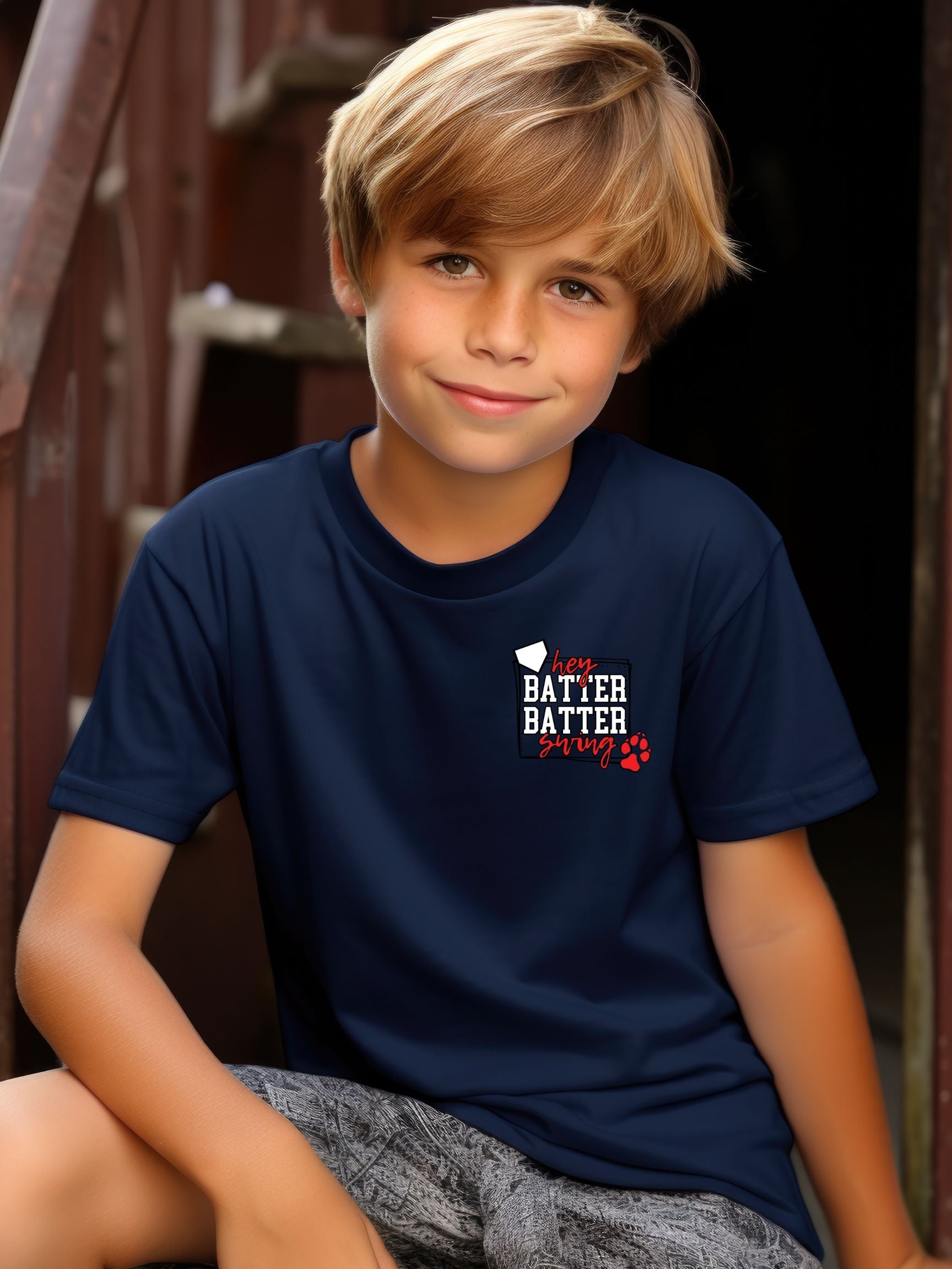 3boys Outdoors Take Me Out To The Ballgame Dog