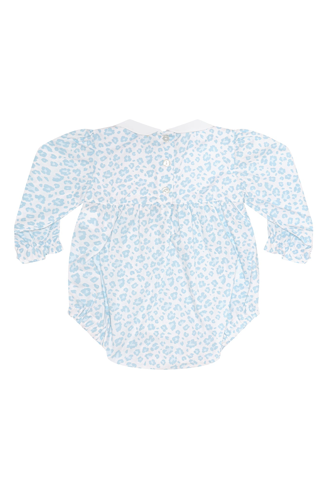 Blue Cheetah Print Ls Bubble