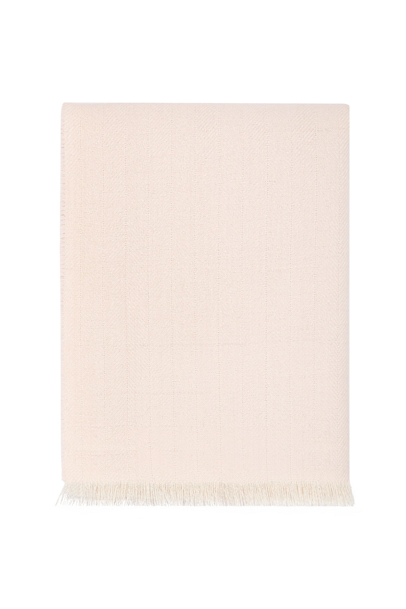 Herringbone Baby Alpaca Woven Blanket