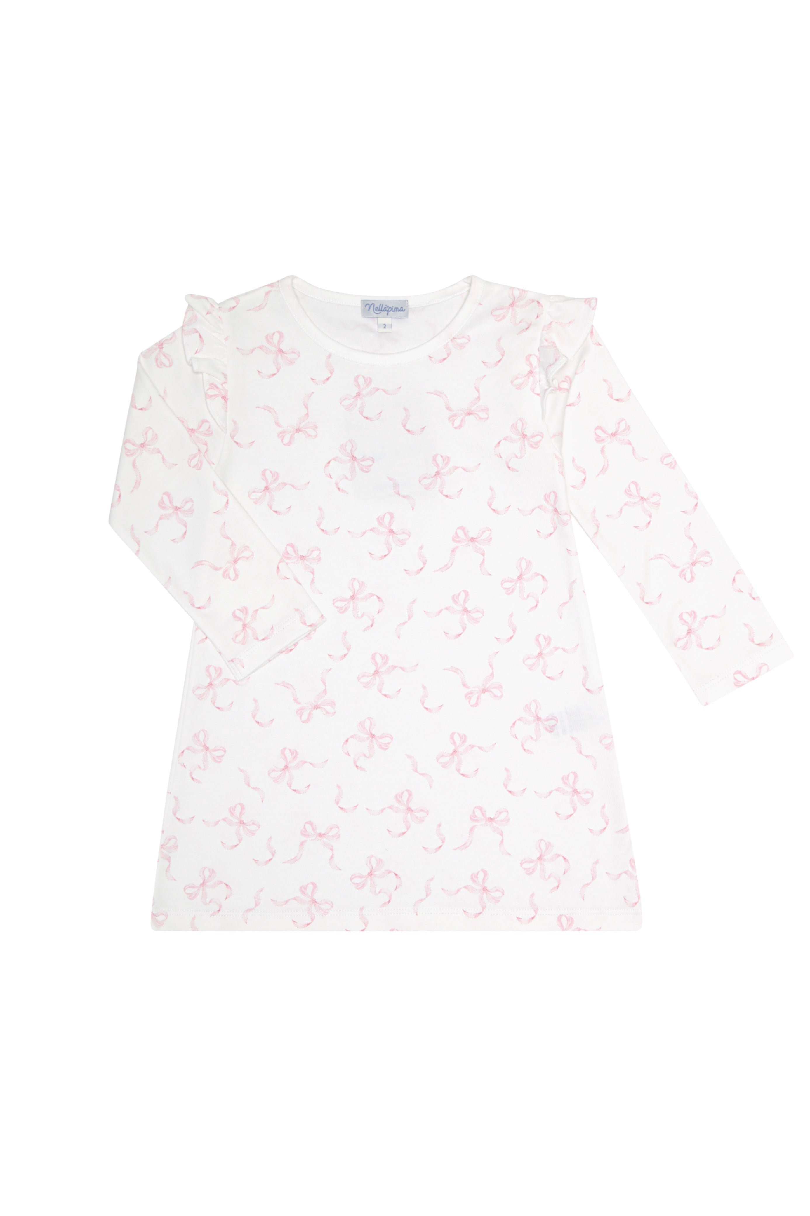 Charming Bows Print Playtime Dress