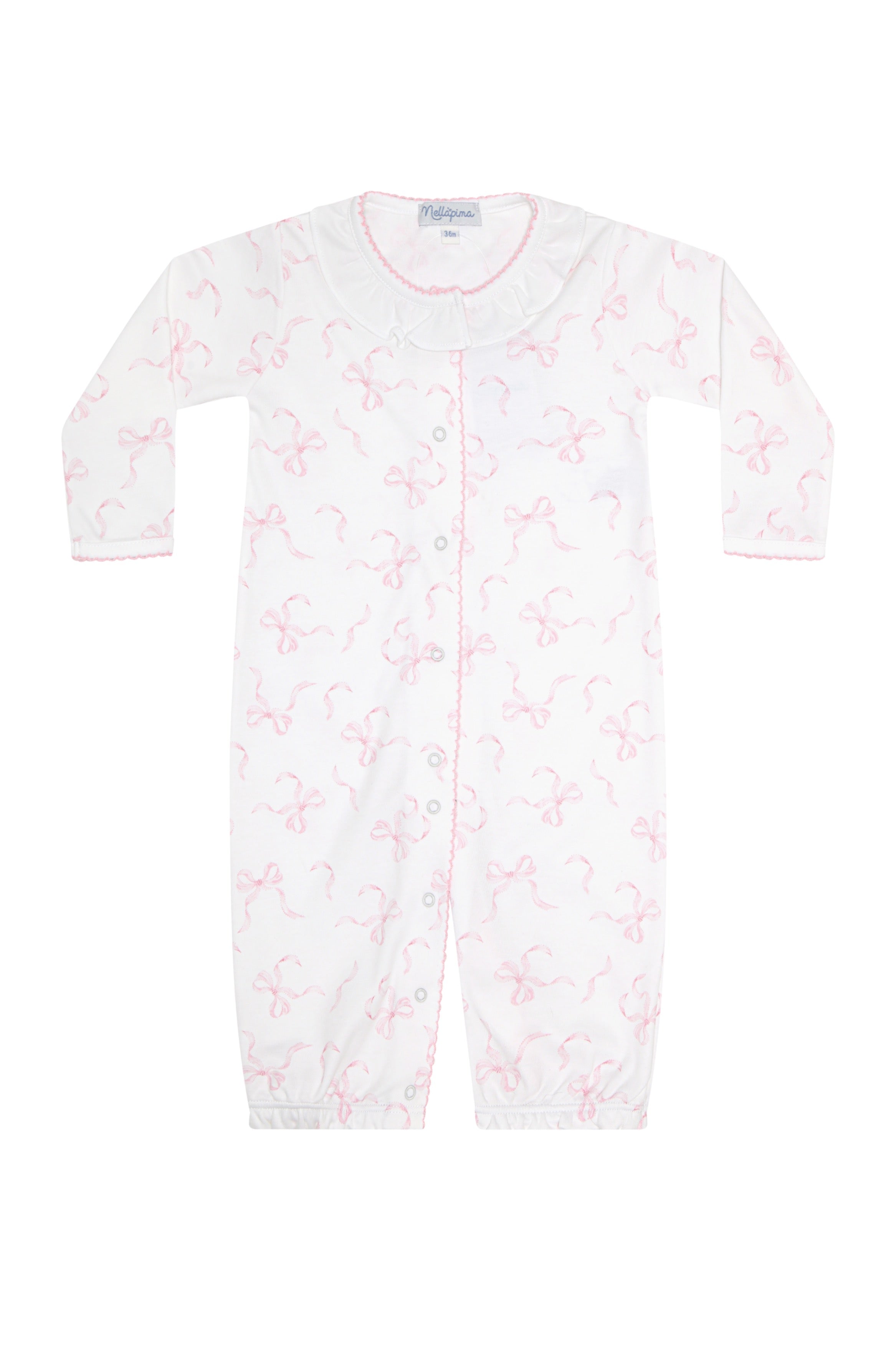 Charming Bows Print Converter Gown