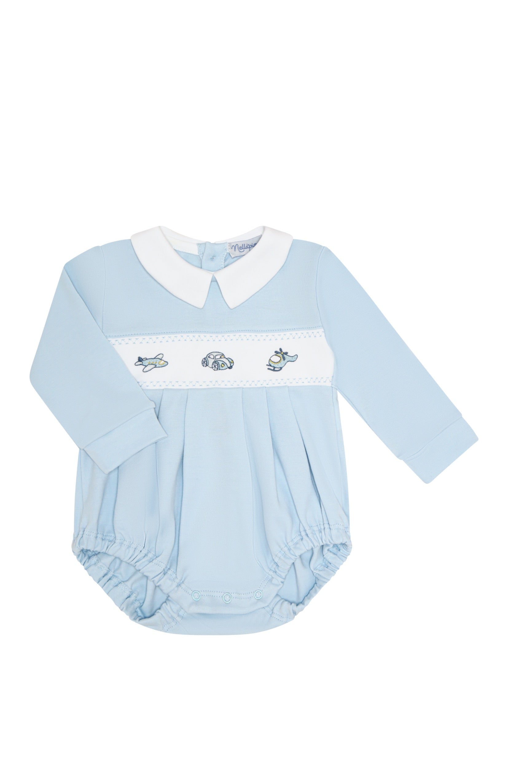 Mini Voyages Embroidery Bubble Ls