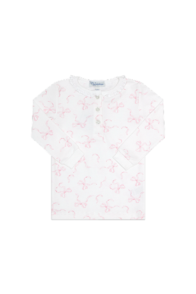 Charming Bows Print Pajamas