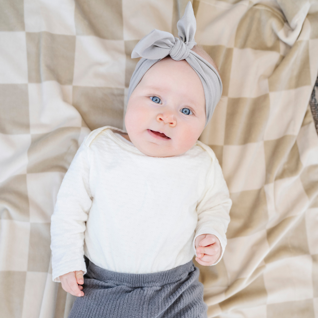 Minky Stretch Receiving Blankets