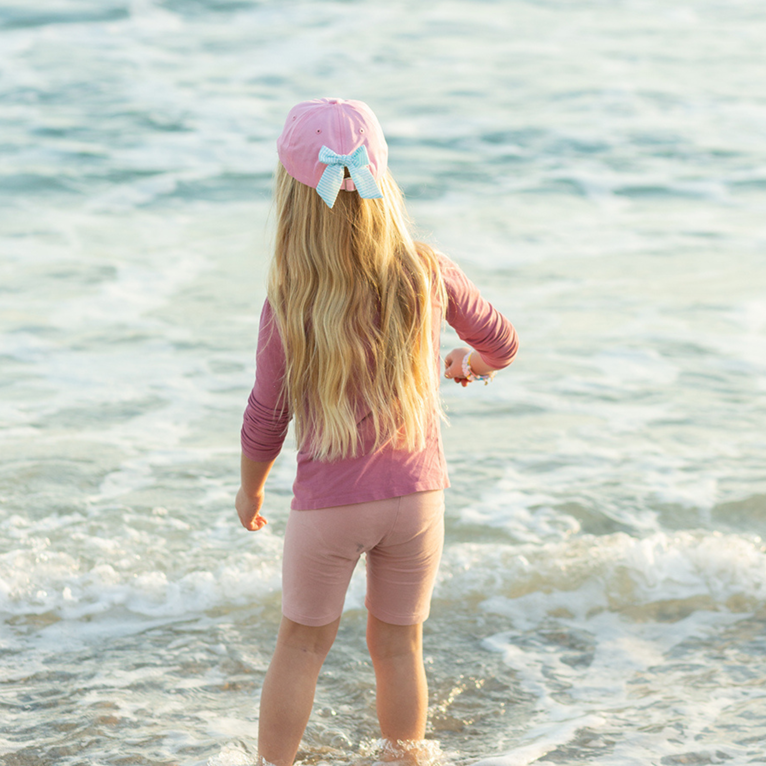 Mermaid Bow Baseball Hat (youth)