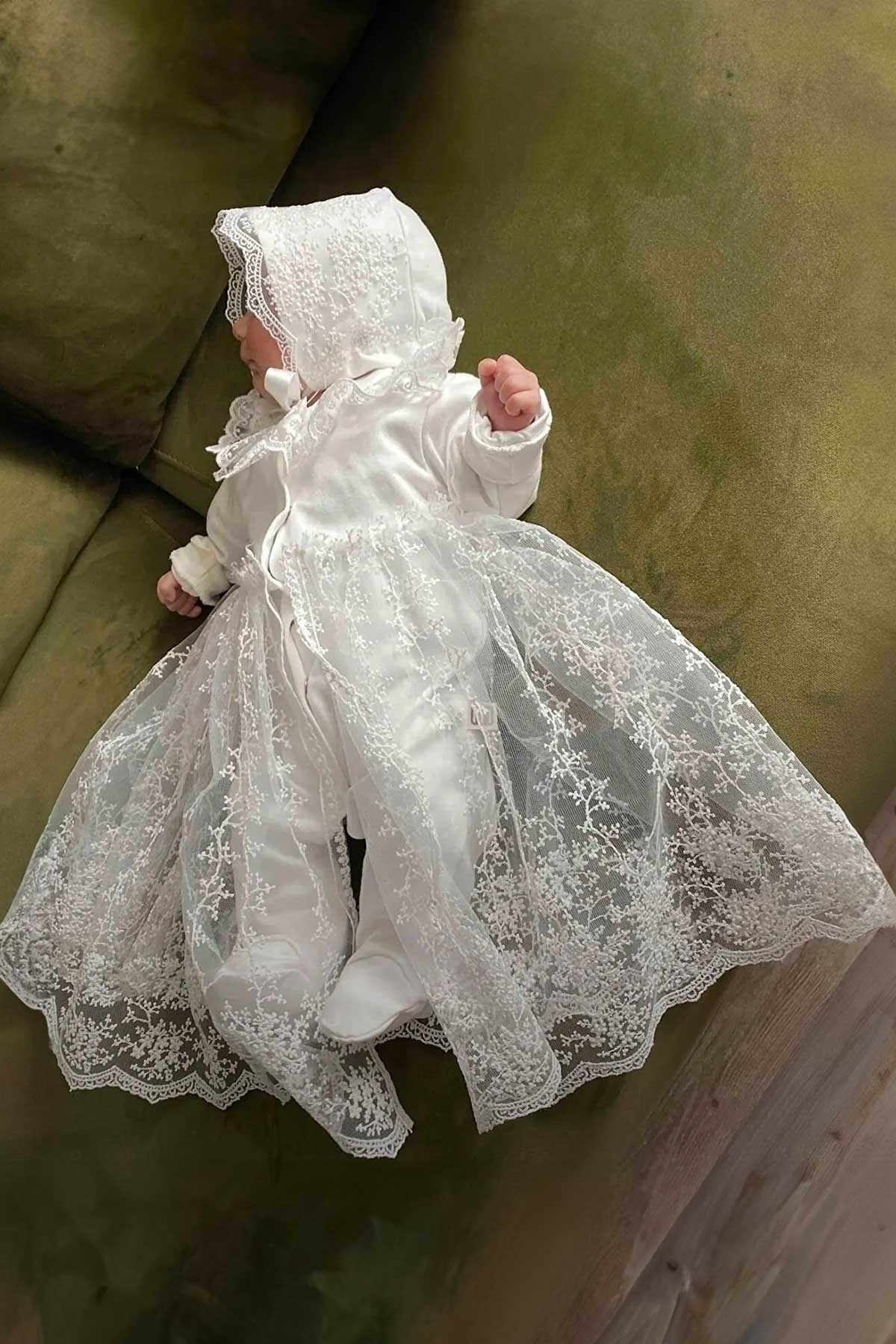 Baby Girl Christening Gown Set | THA Dressing Baby Girl Christening Gown Set | THA Dressing