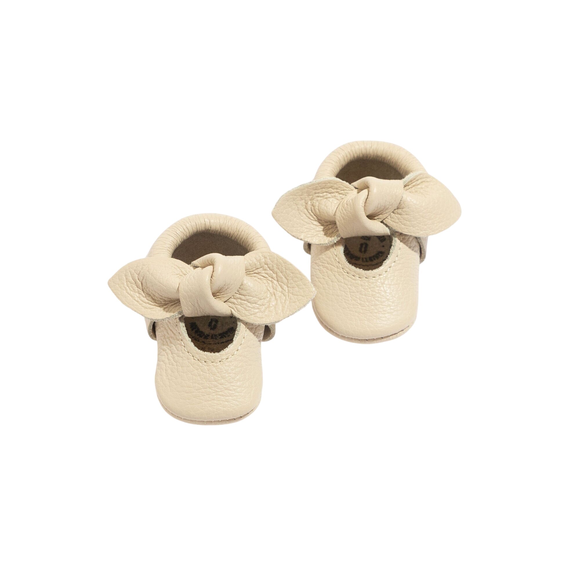 Newborn Birch Knotted Bow Baby Shoe