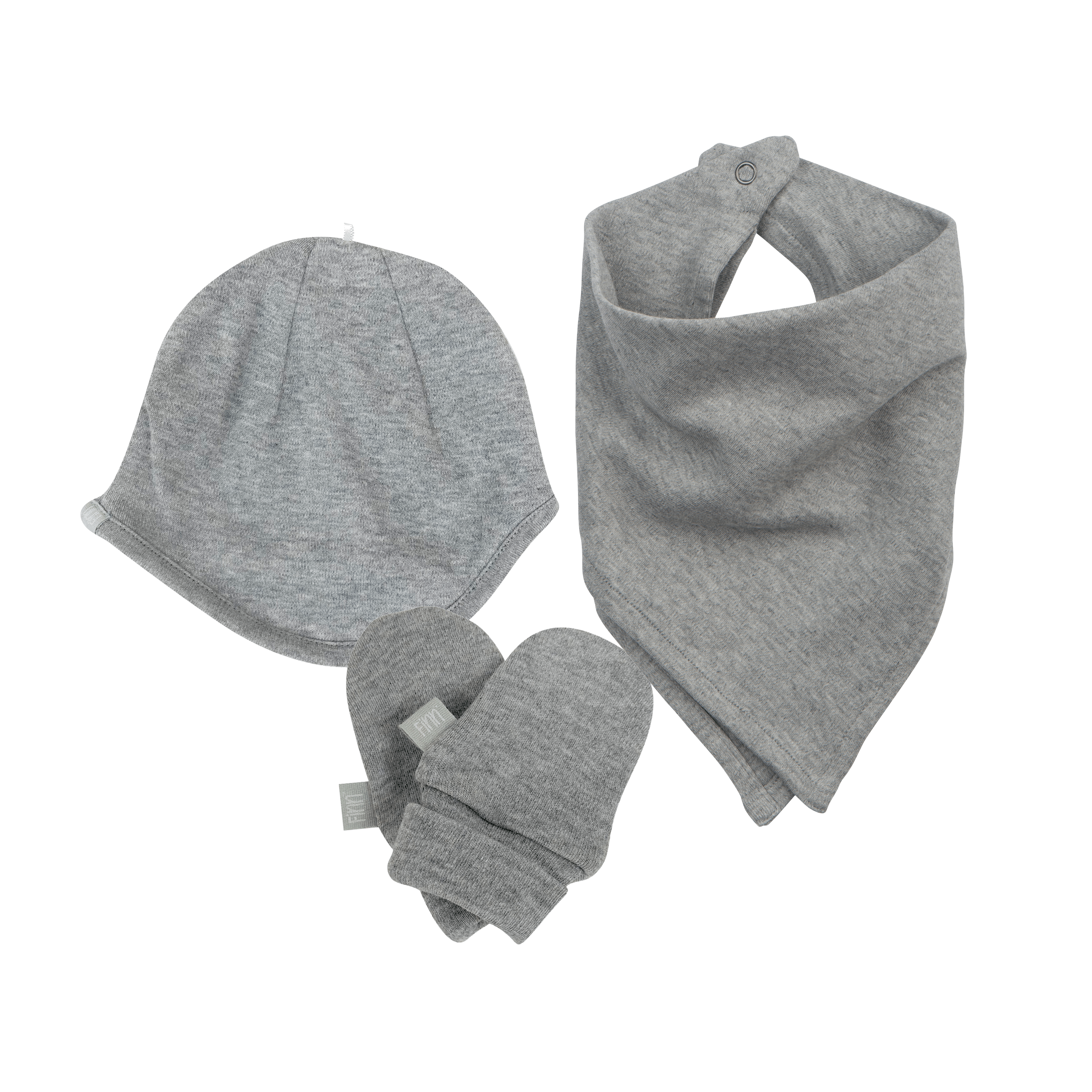 Newborn Accessory Gift Set | Heather Grey