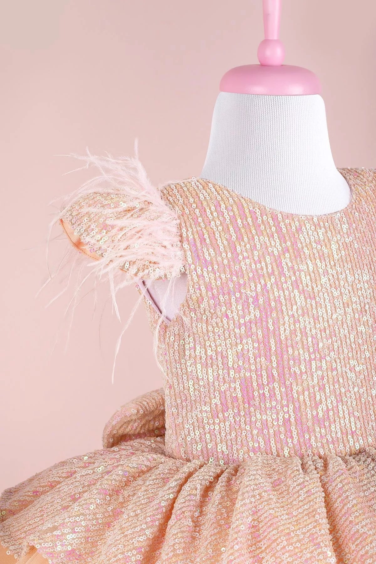 Nicole Powder Party Dress