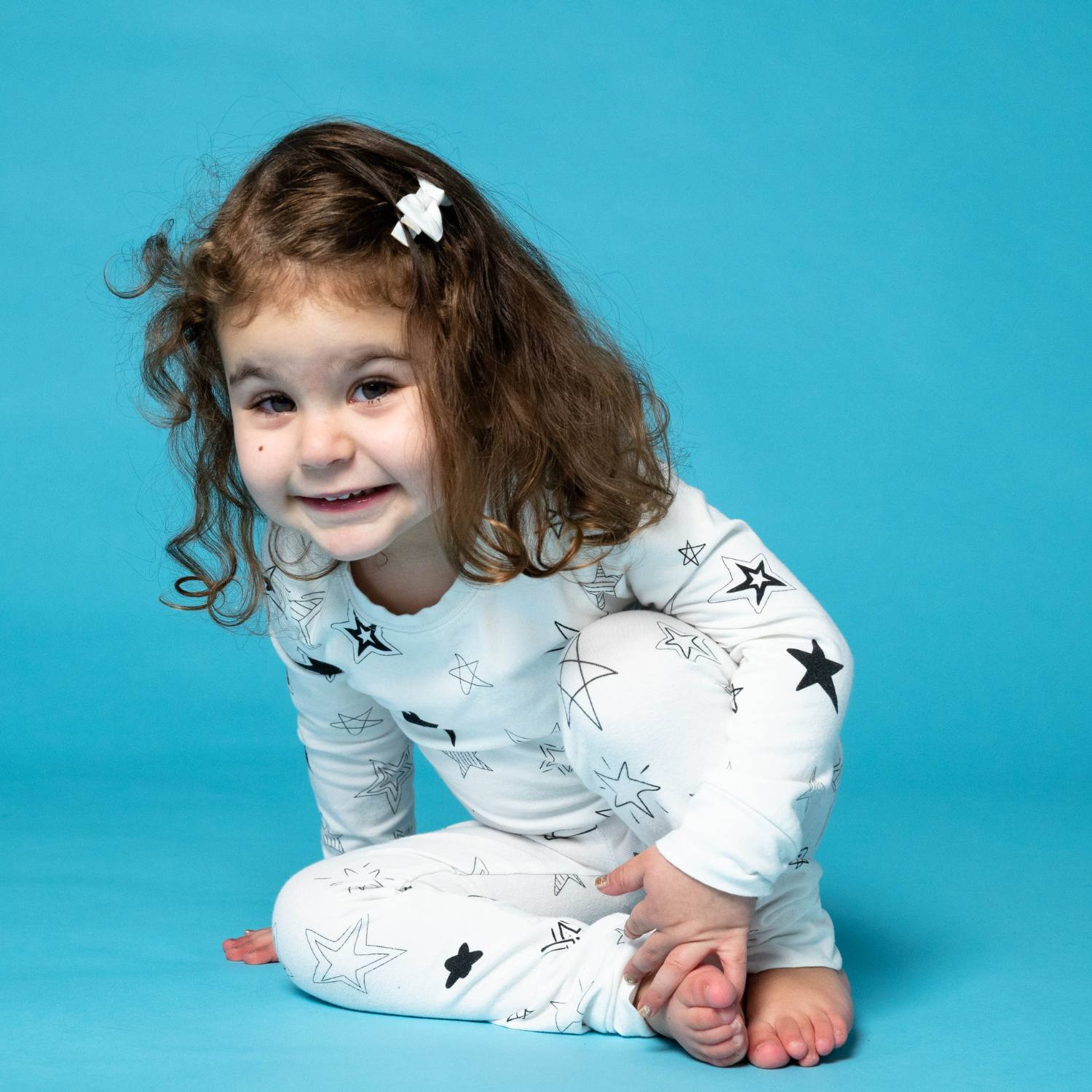 Organic Kids Pajamas - Stars