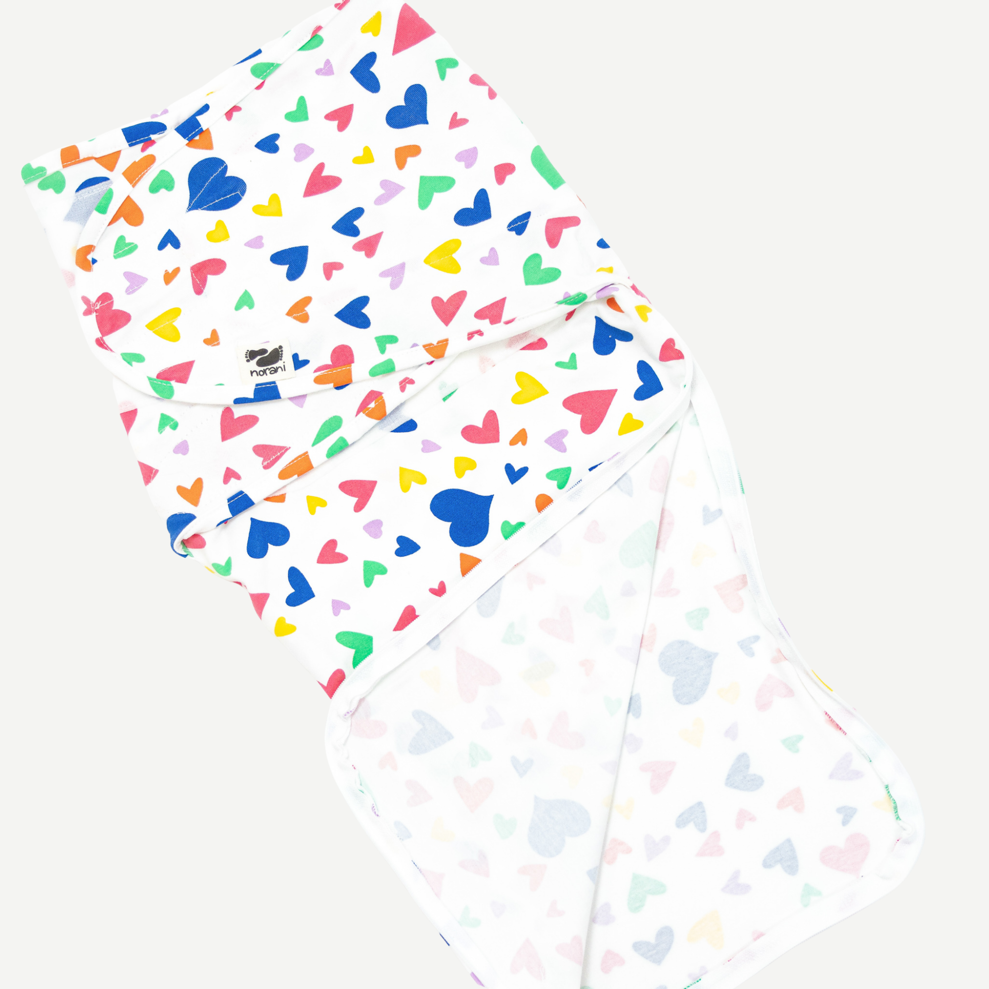 Colorful Hearts Snugababe Swaddle™ Sleep Pod