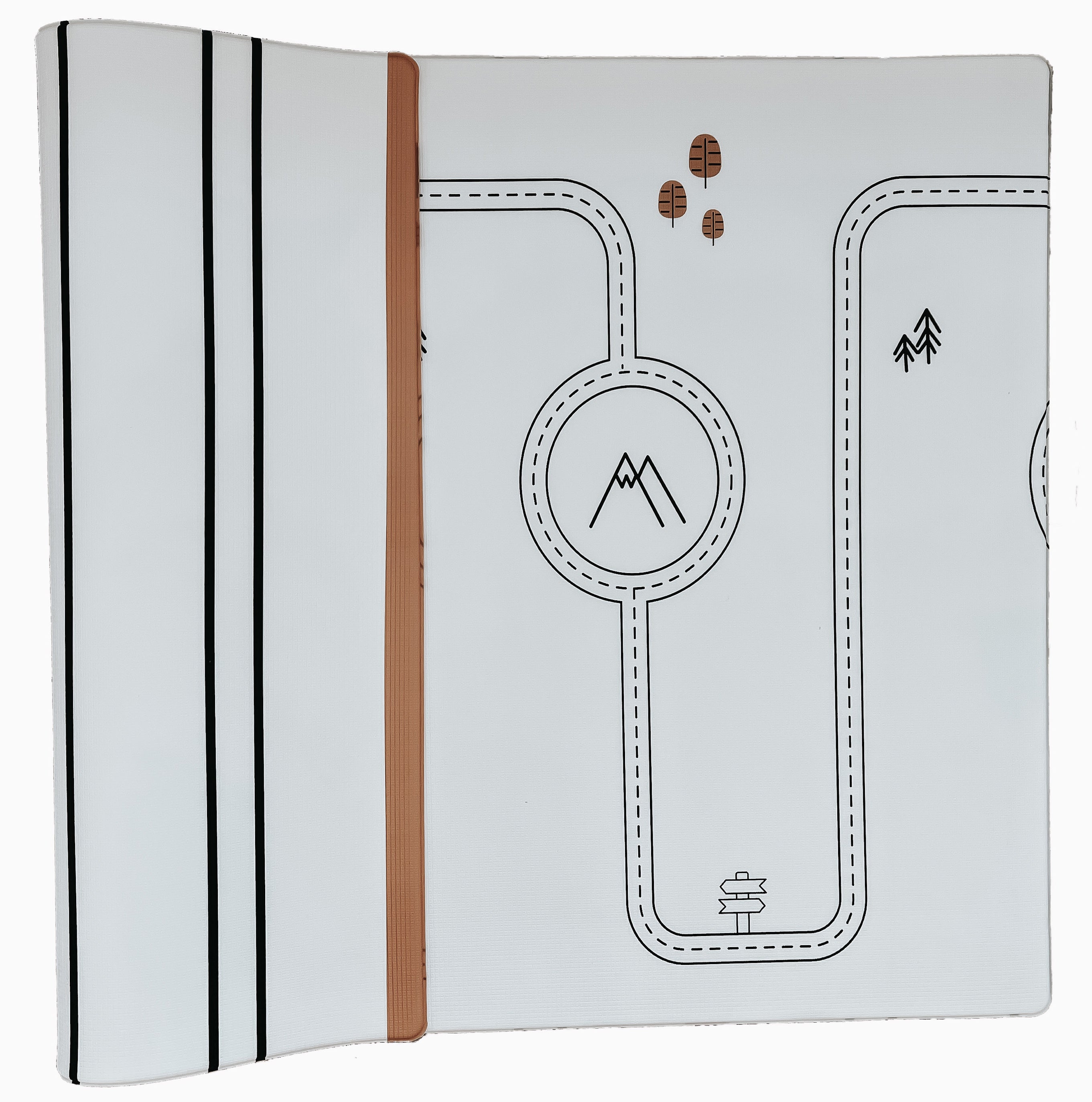 Little Bot Baby Play Mat (ofie Mat, Country Road Nordic + Stripe)