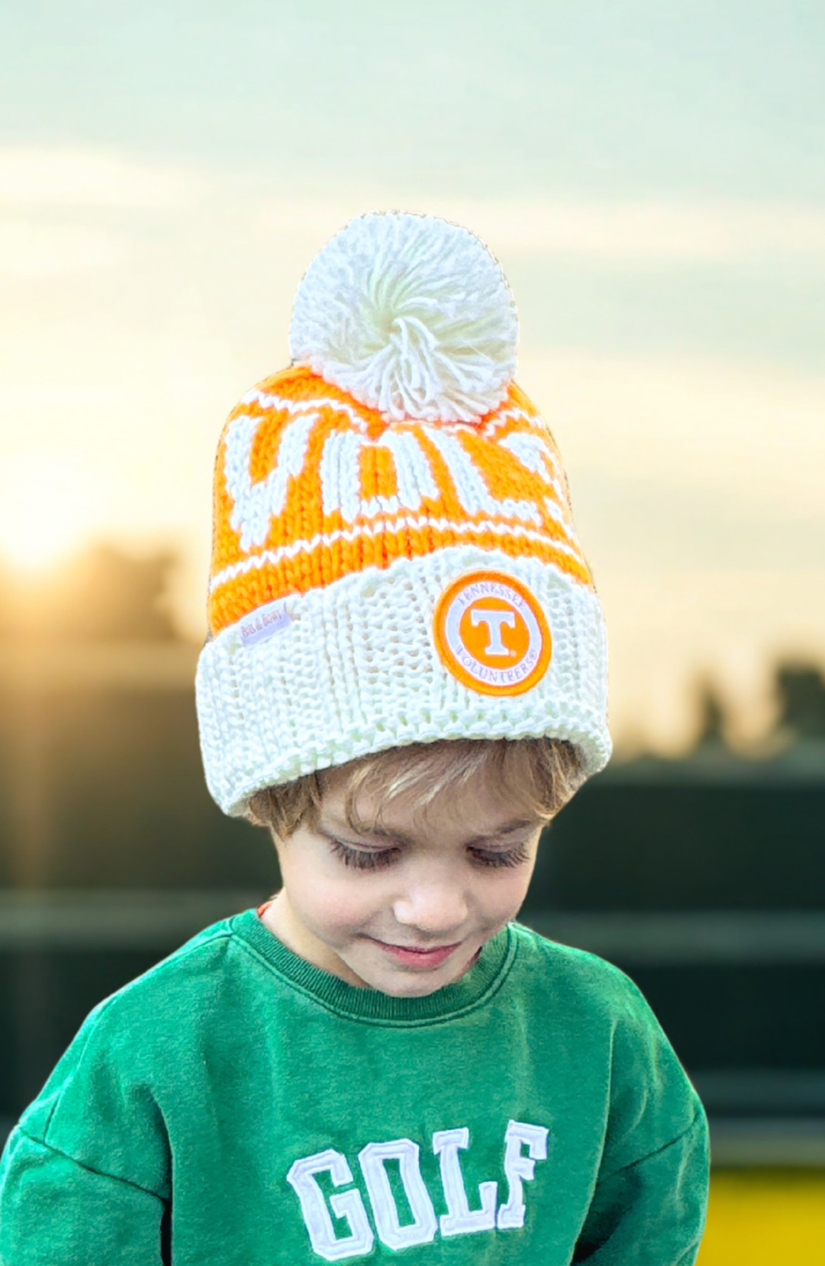 Officially Licensed Tennessee Volunteers Bobble Hat (baby, Toddler, Kid)