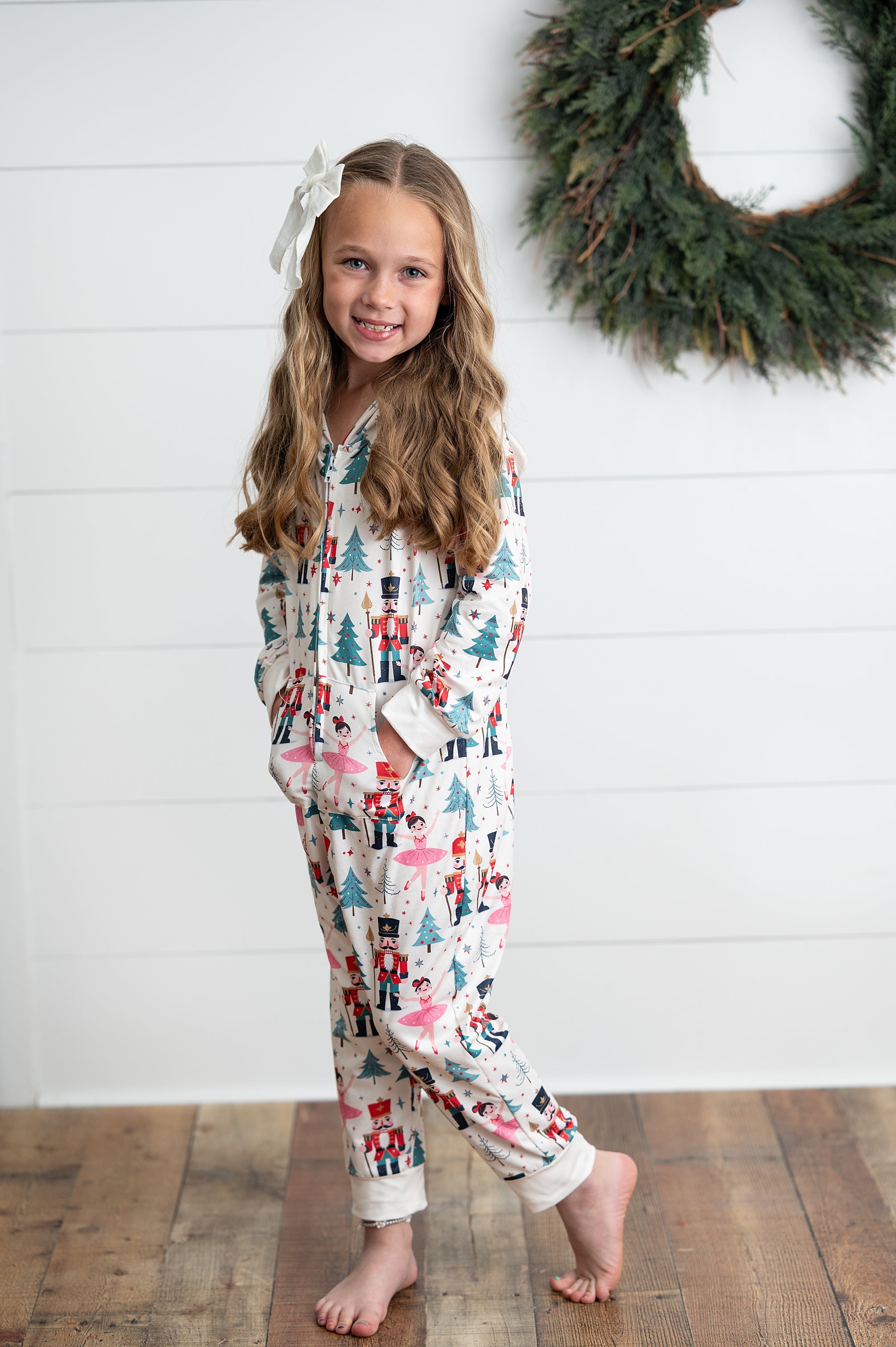 Nutcracker Zip Onesie Lounge Set