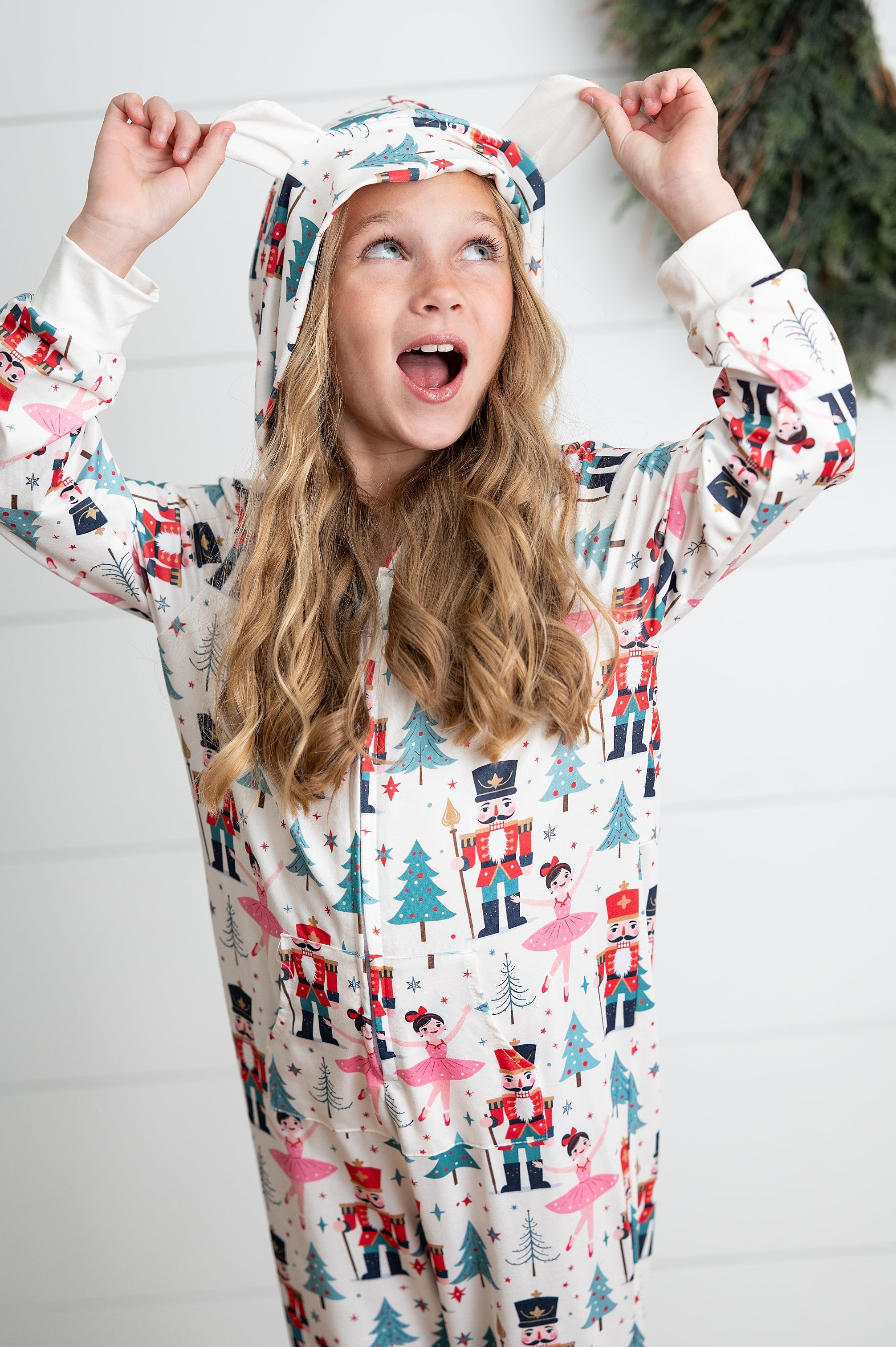 Nutcracker Zip Onesie Lounge Set