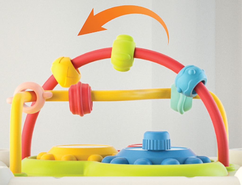 Motor Skills Box Busy Activity Center