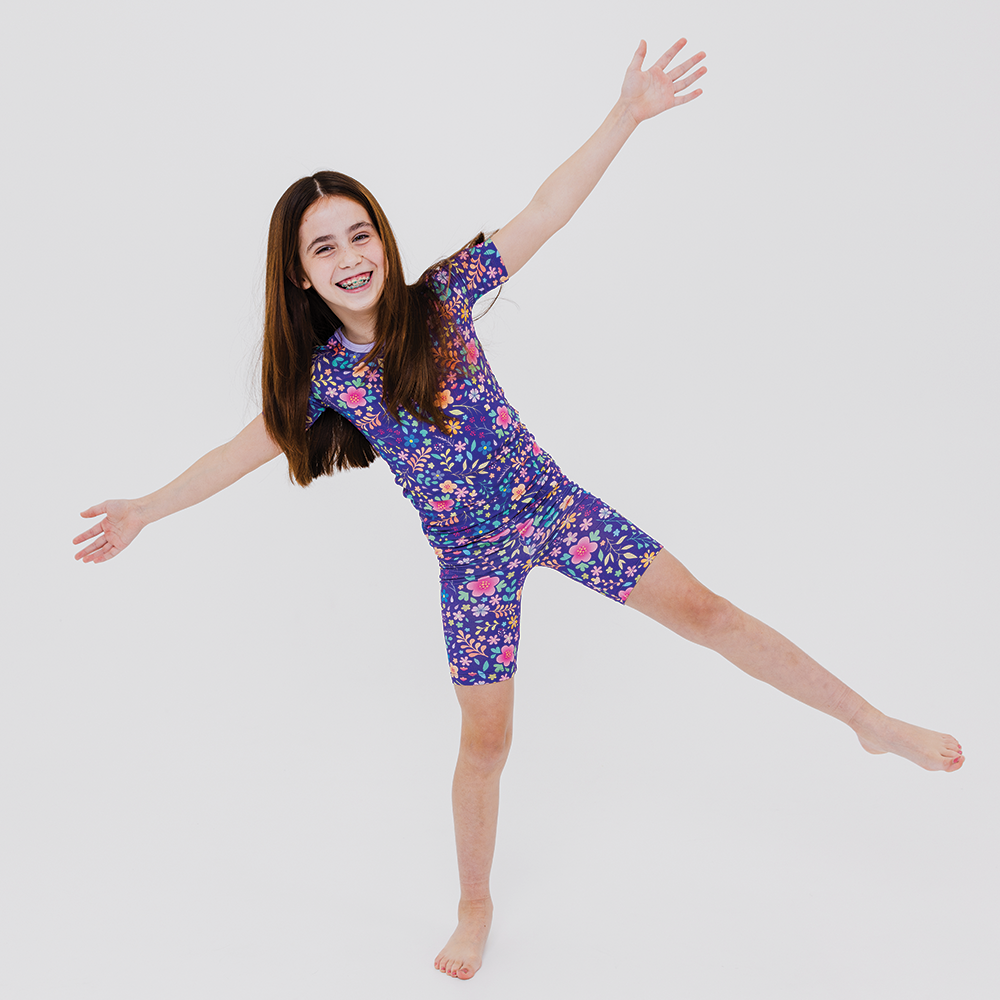 Orchid Gardens Short Sleeve Pajamas