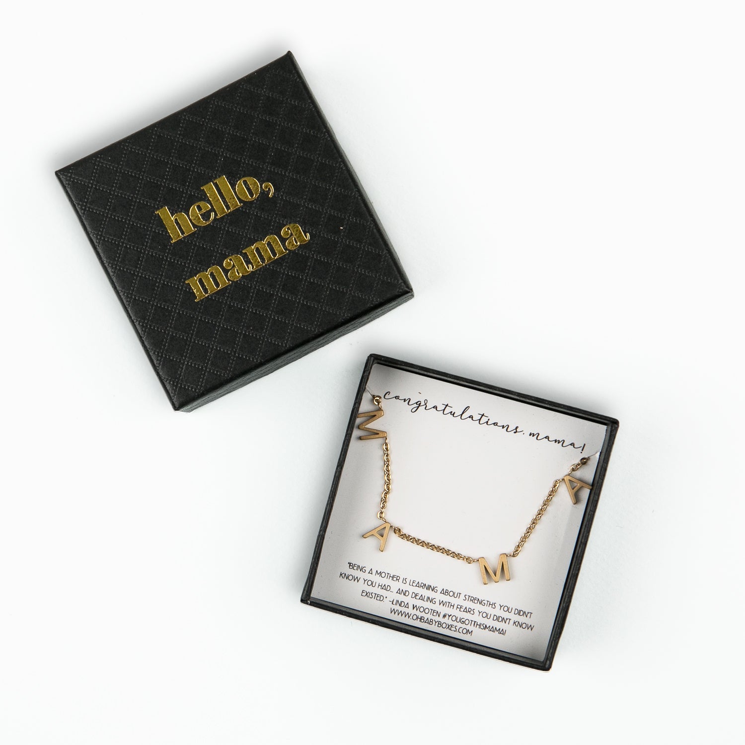 Mama Necklace W/ Elegant Gift Box