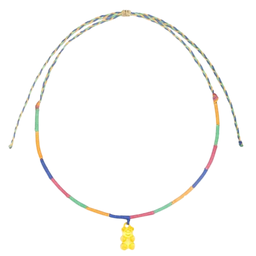 Kids Gummy Bear Charm Necklace