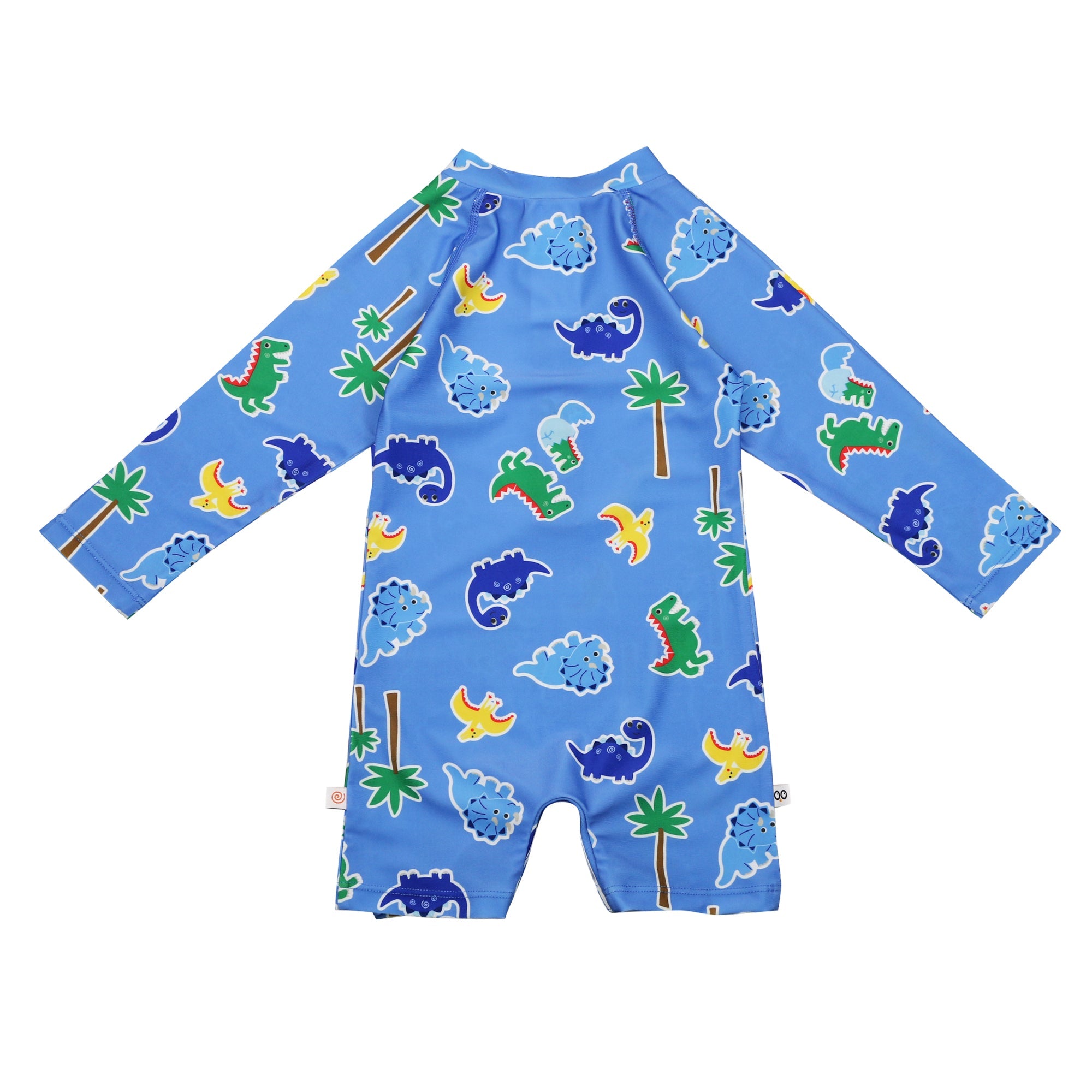 Baby/toddler Rash Guard One Piece Printed Swimsuit - Devin The Dino & Friends **pre-order (orders Will Ship In Full Early March '25)**