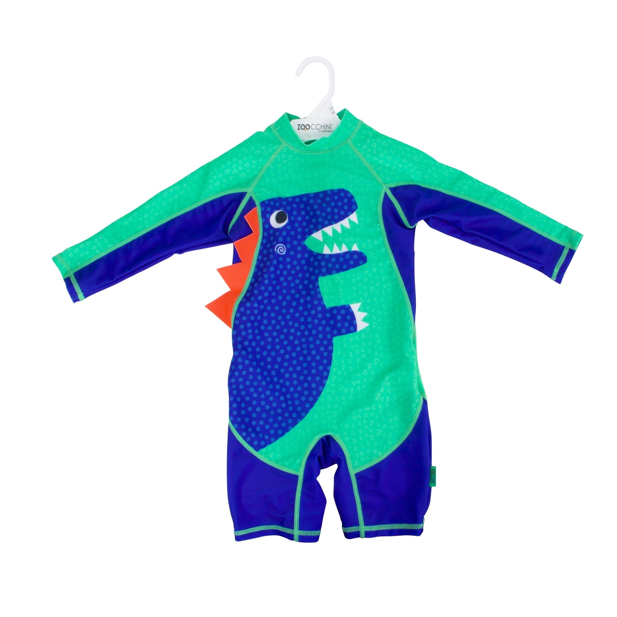 Baby/toddler Rash Guard One Piece Swimsuit - Devin The Dino