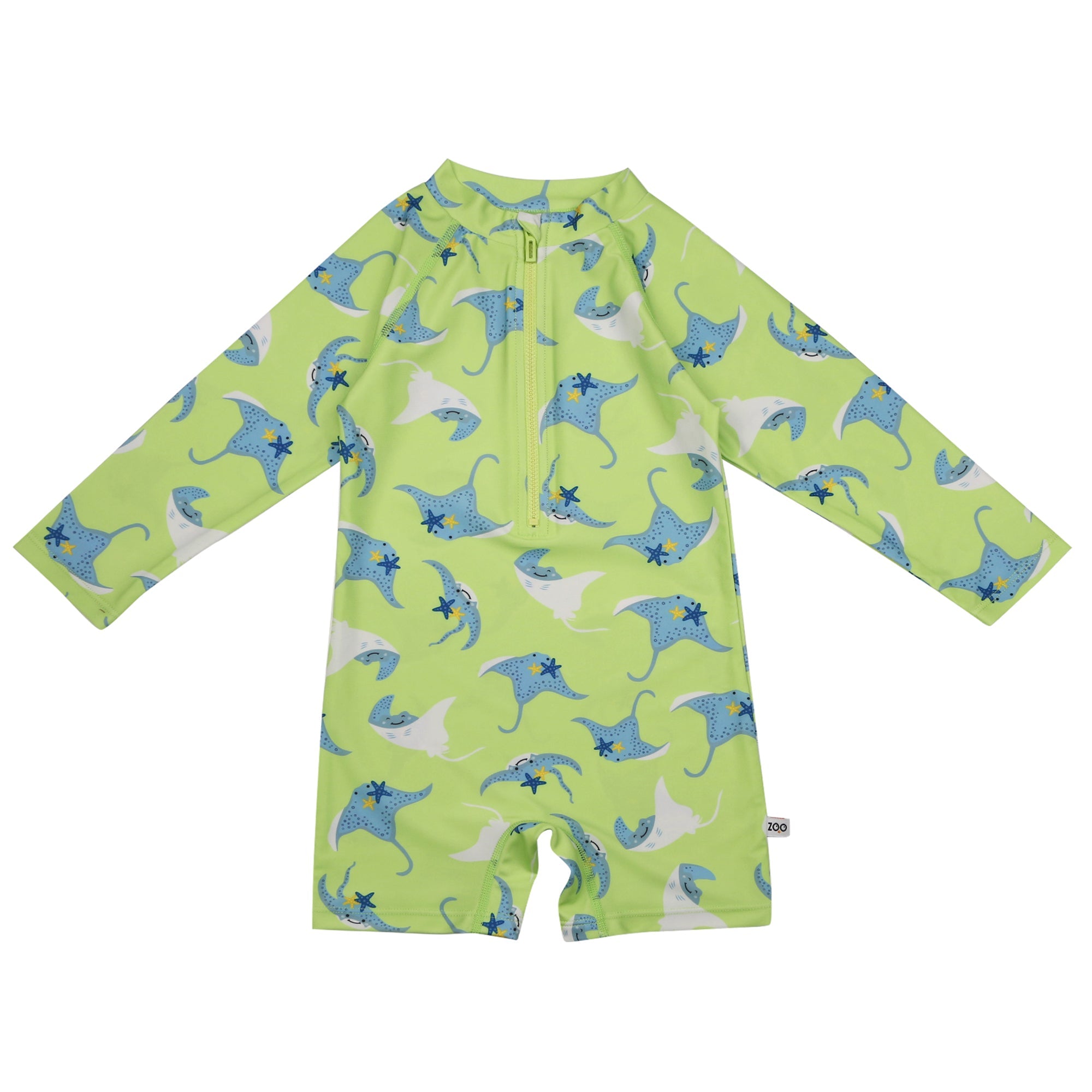 Baby/toddler Rash Guard One Piece Printed Swimsuit - Sid The Stingray **pre-order (orders Will Ship In Full Early March '25)**