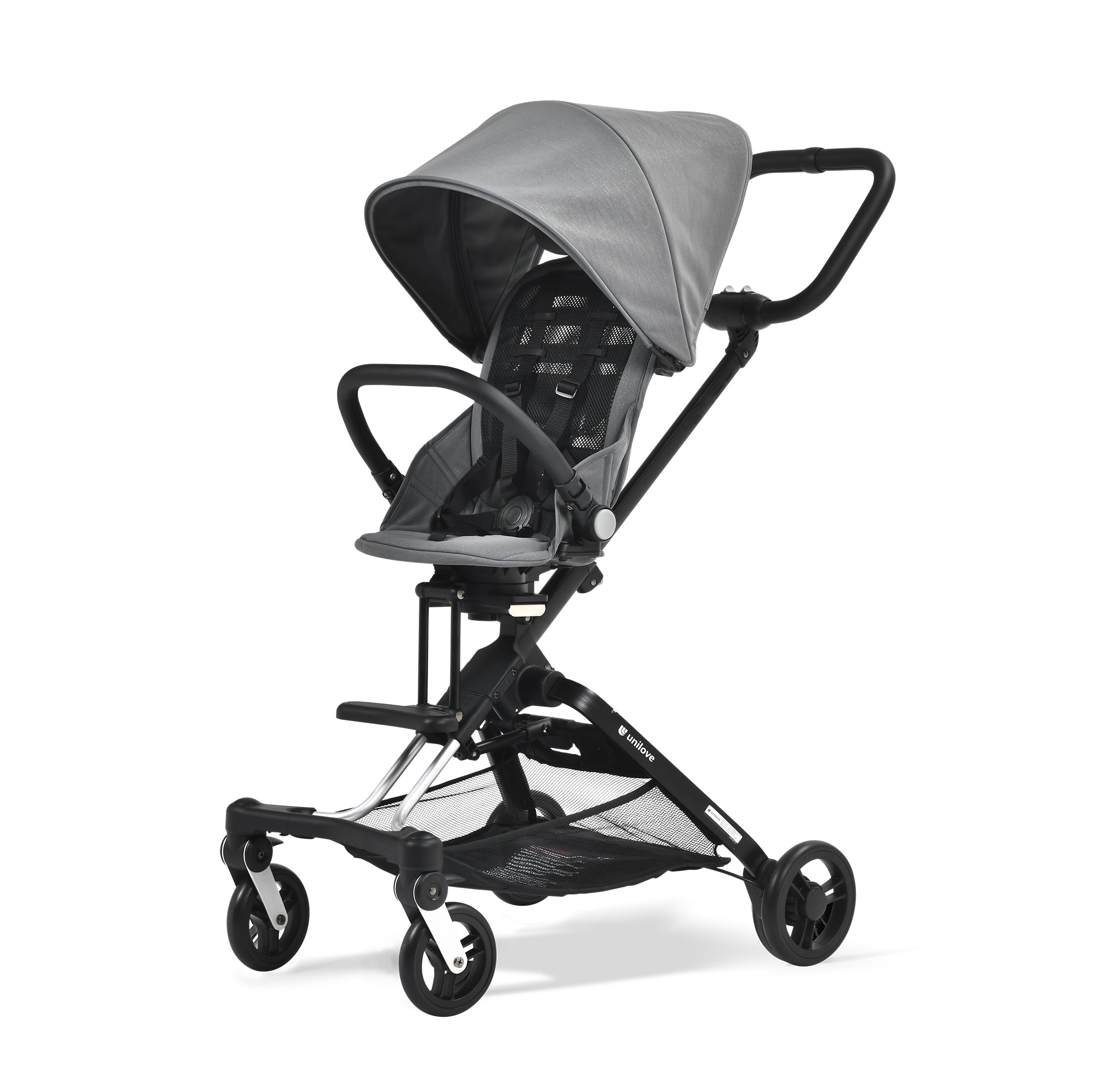 On The Go 3-in-1 Frame Stroller With Reversible Toddler Seat