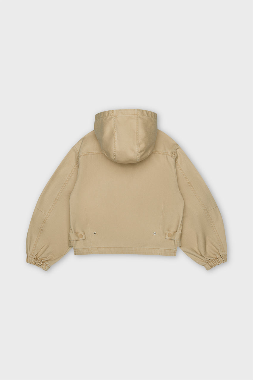 Organic Cotton Boxy Cargo Jacket