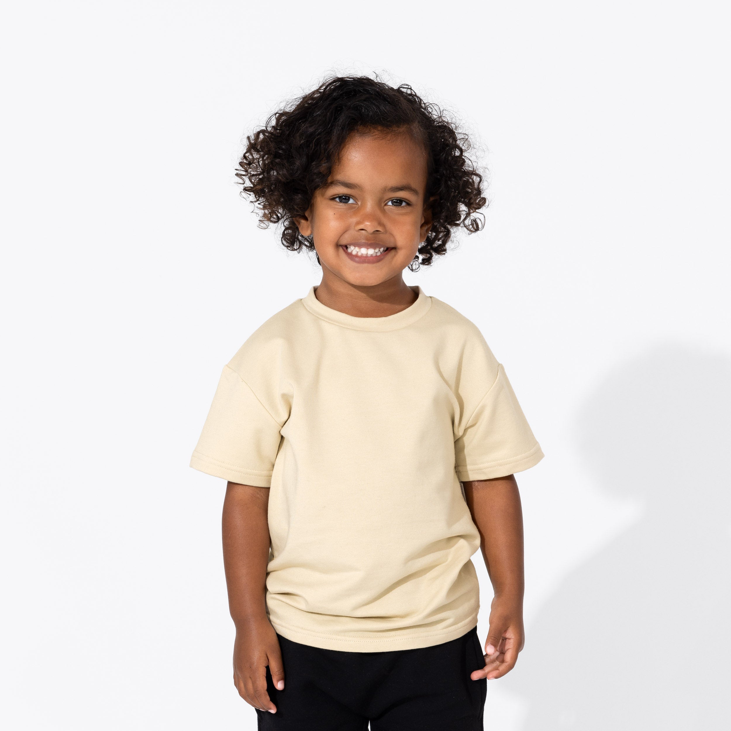 Oat Bamboo Terry Kids Oversized T-shirt