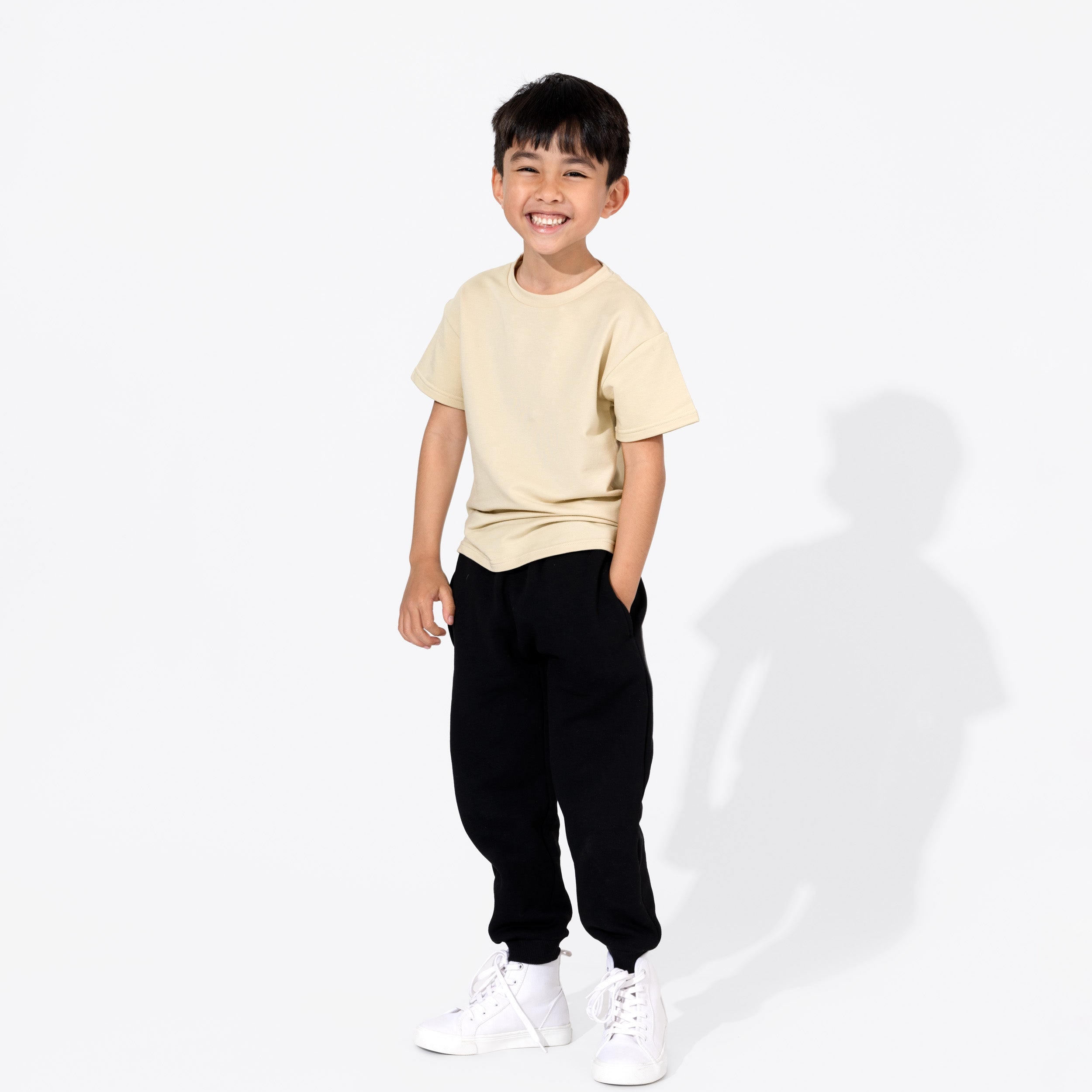 Oat Bamboo Terry Kids Oversized T-shirt
