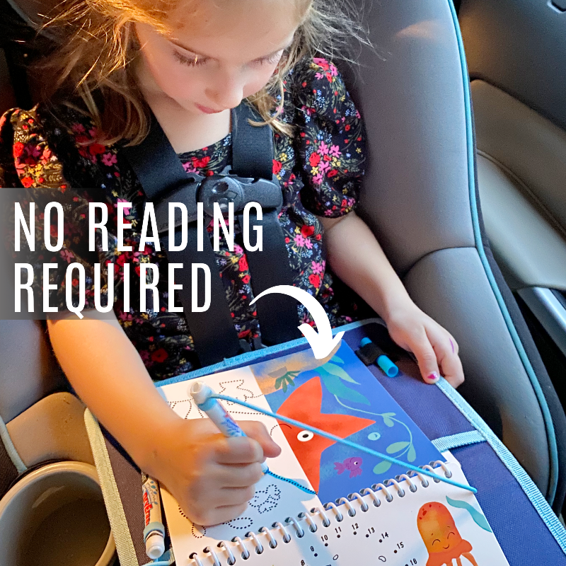 Totebook Kids Dry Erase Activity Kit - Set Of 2 Books