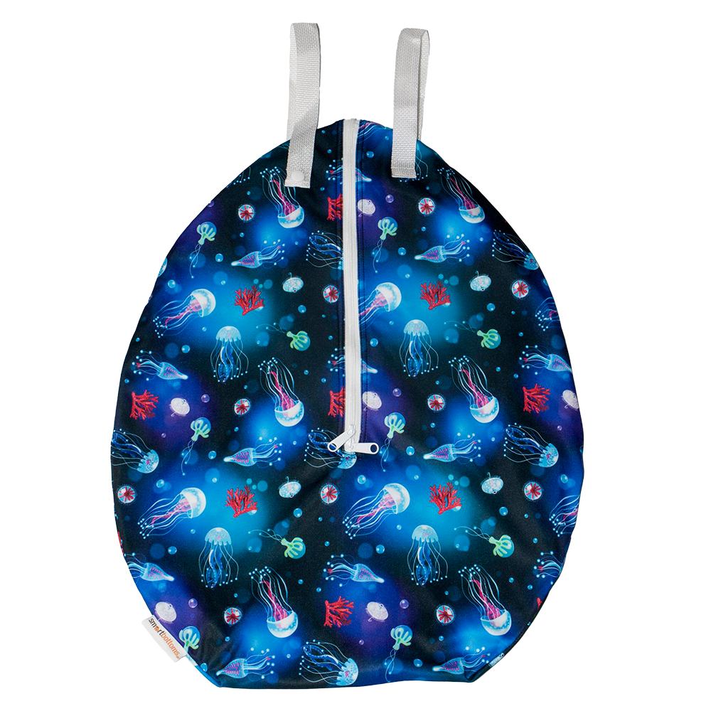 Hanging Wet Bag - Ocean Blooms