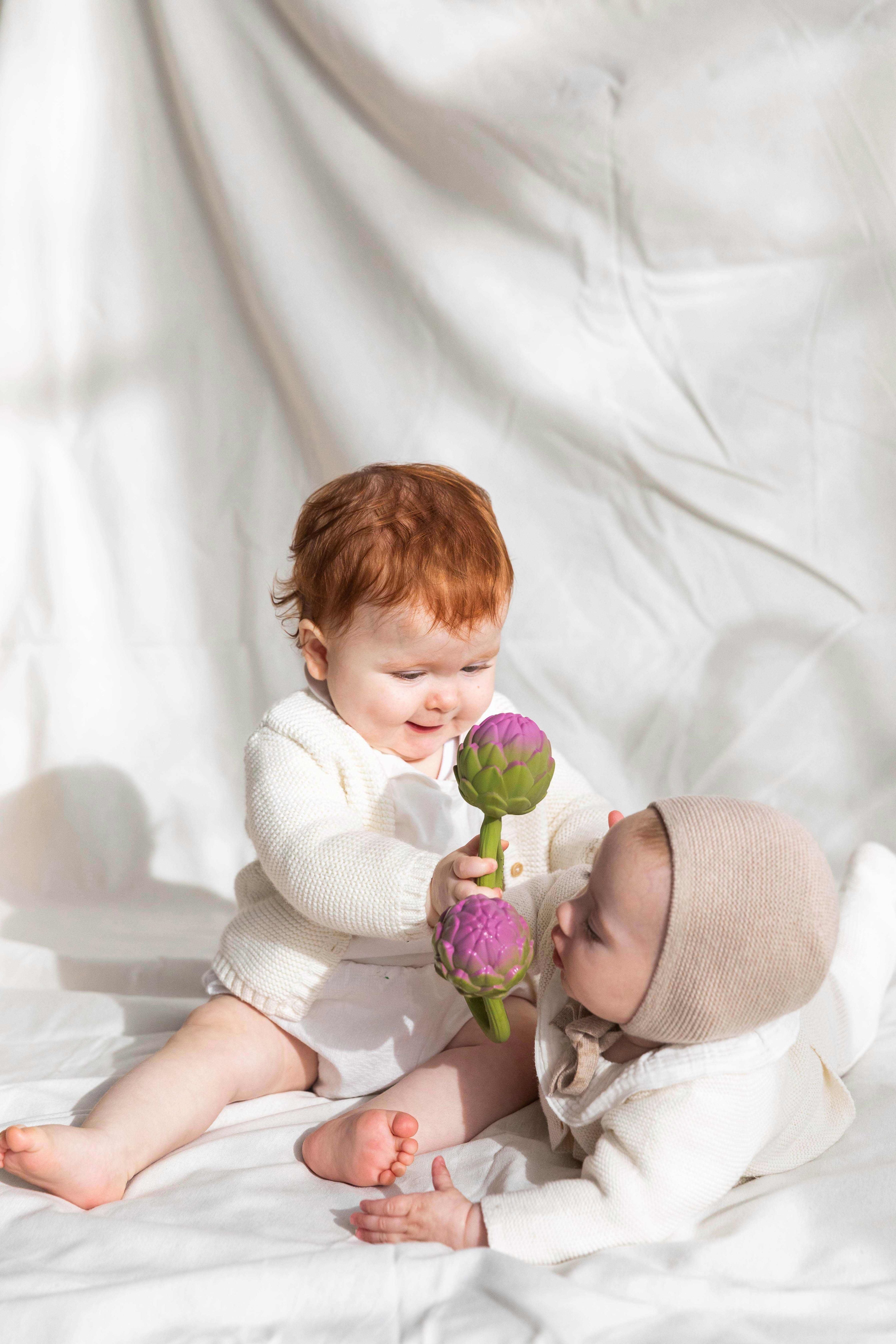 Artichoke Rattle Toy