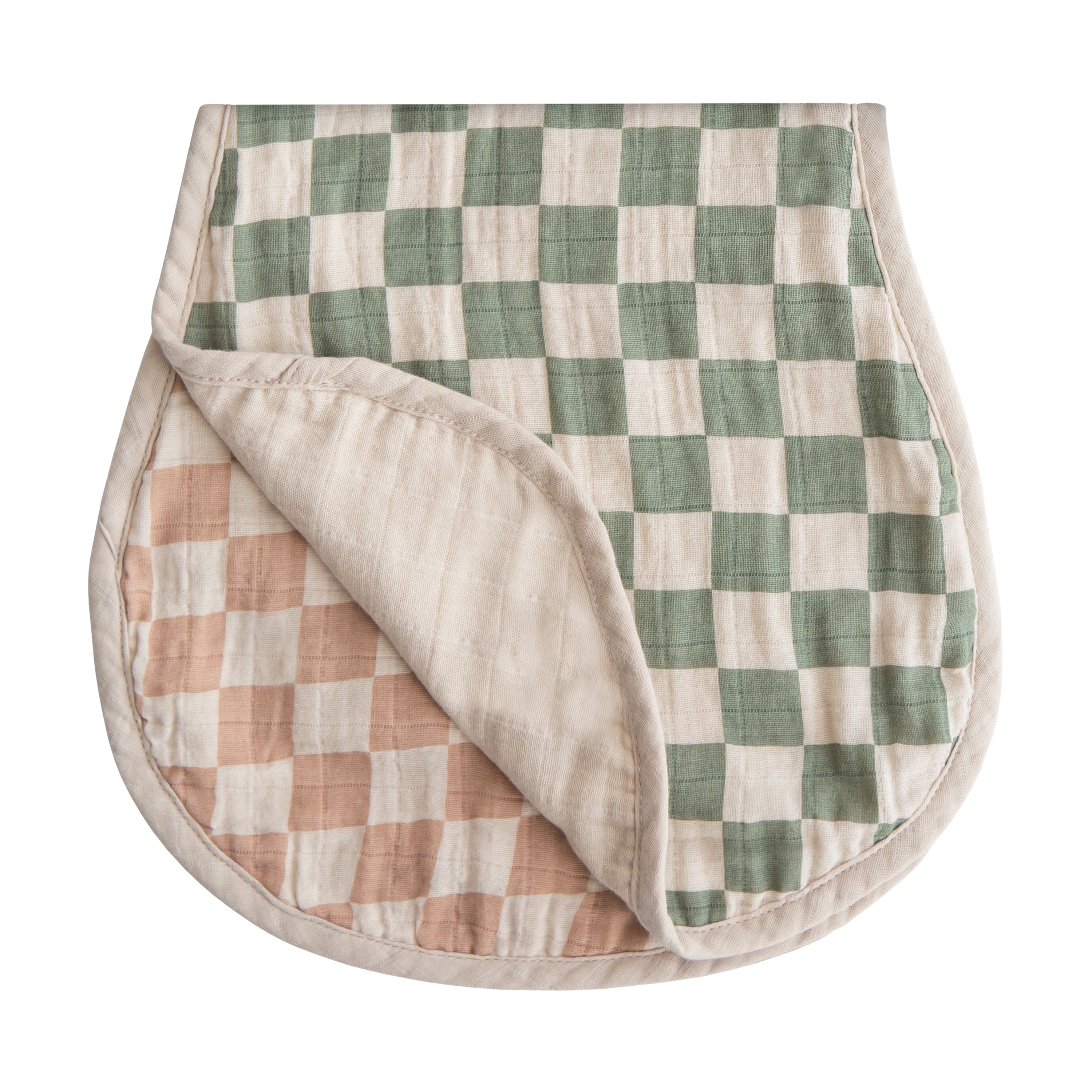 Organic Cotton Muslin Burp Cloth 2-pack