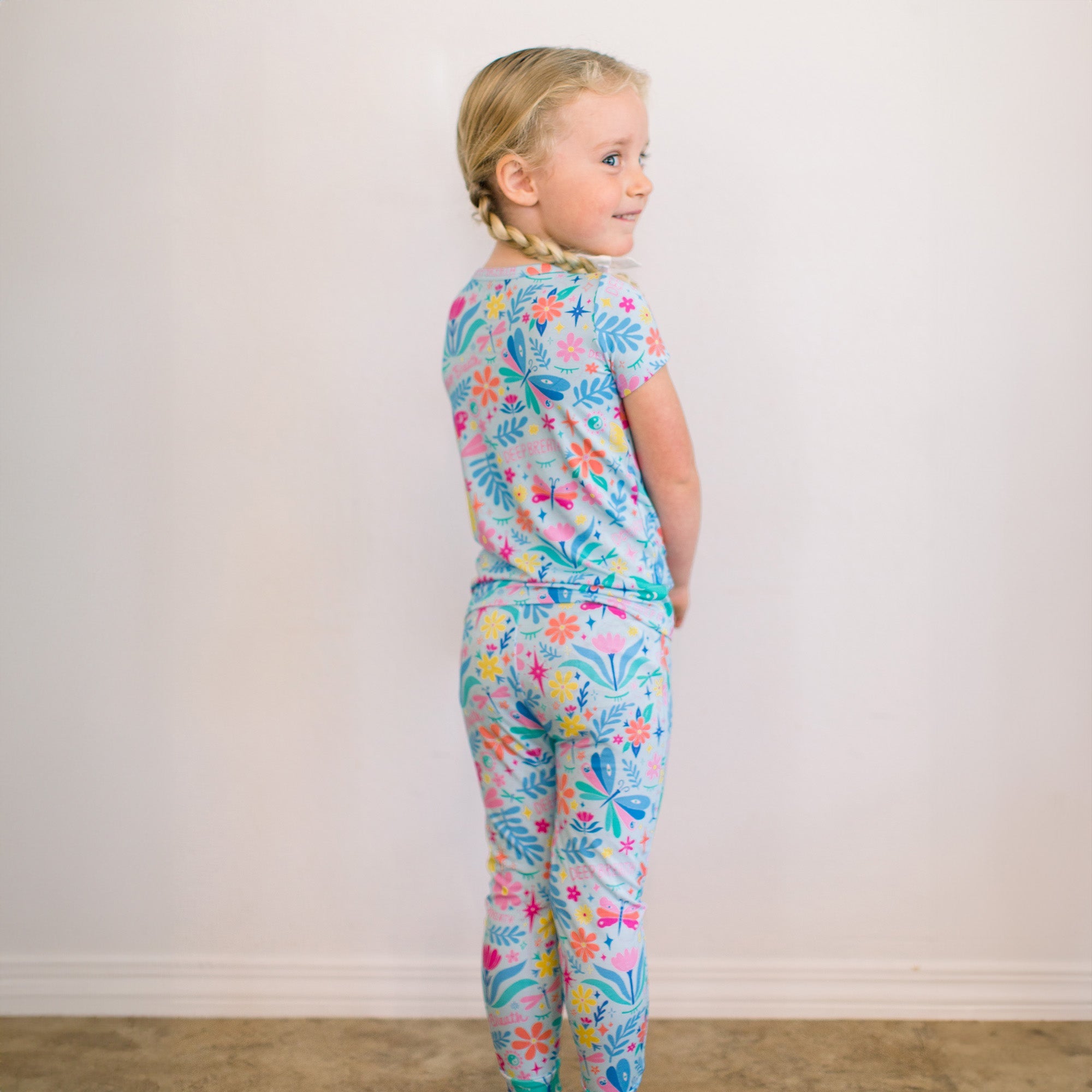 The Second-skin 2-piece Pajama | Om Baby | "deep Breath"