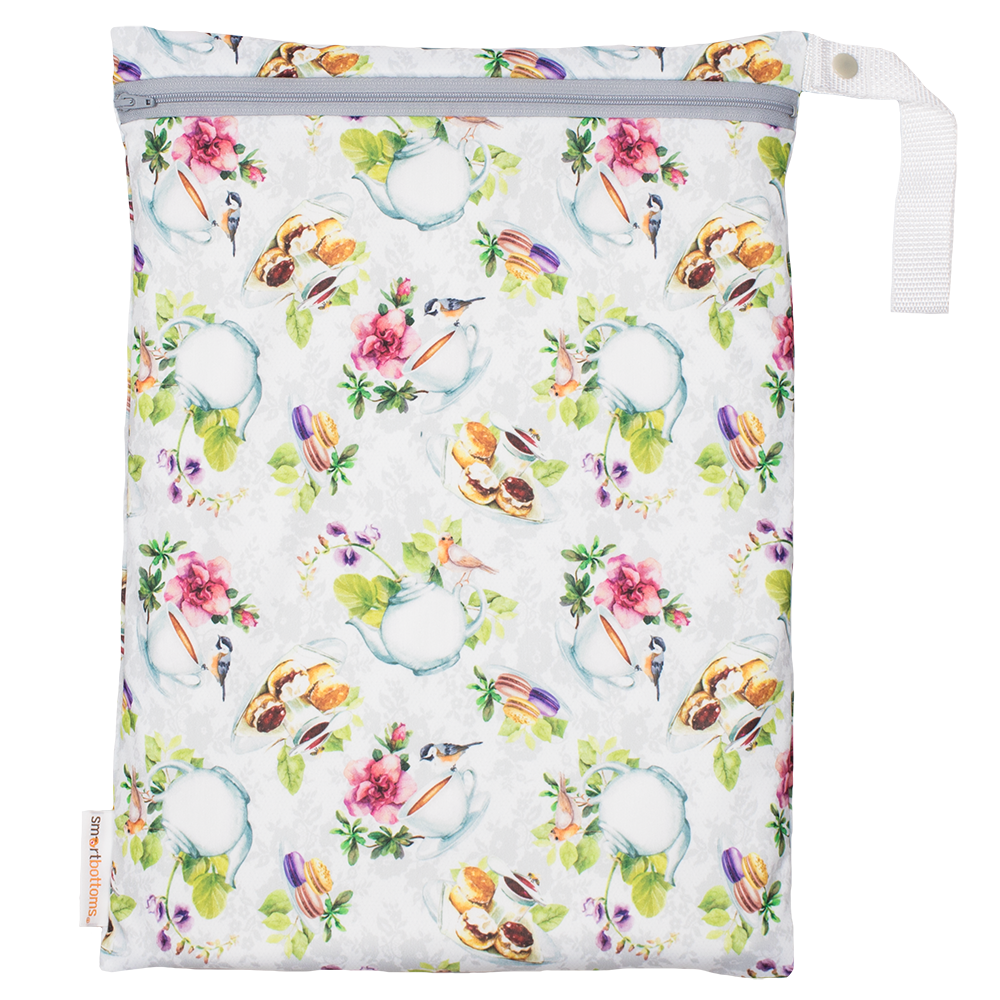 On-the-go Wet Bag - Tea Party