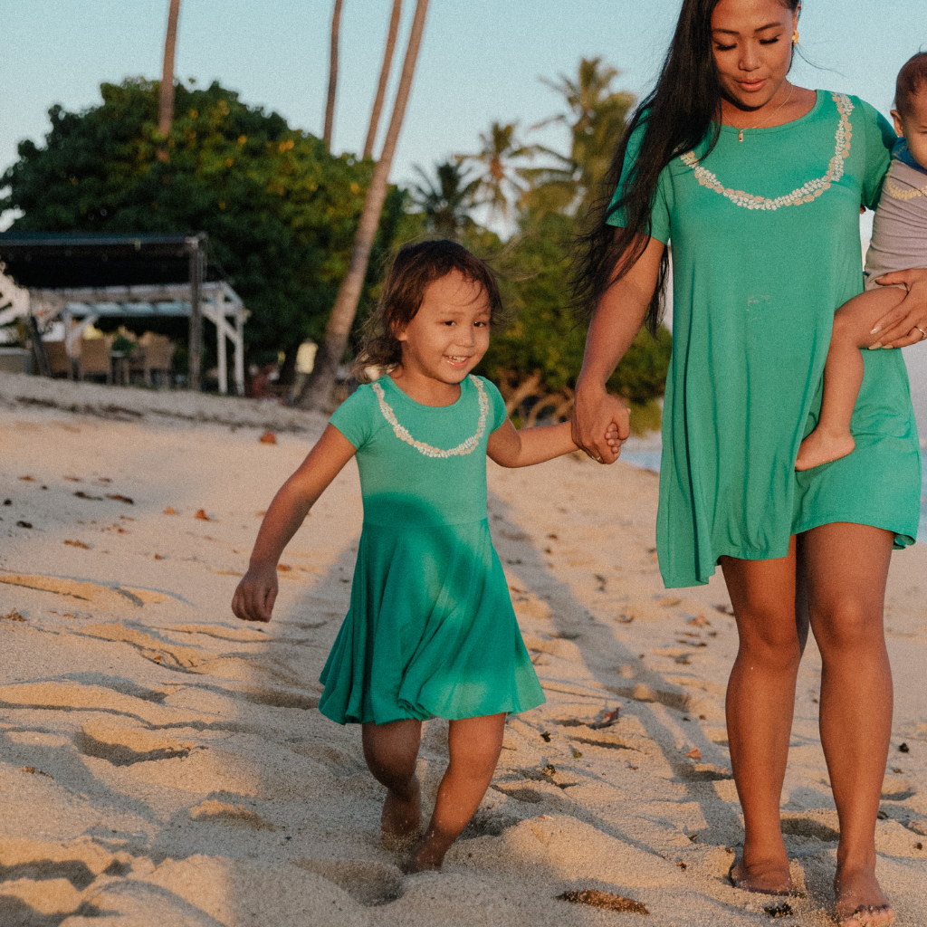 Lei Onaona Bamboo T-shirt Dress